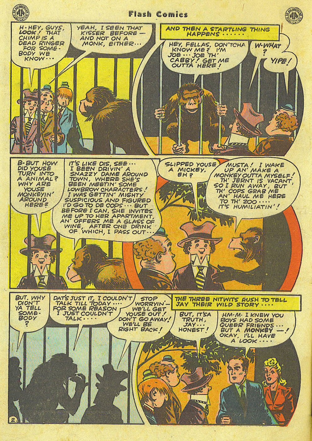 Read online Flash Comics comic -  Issue #66 - 4