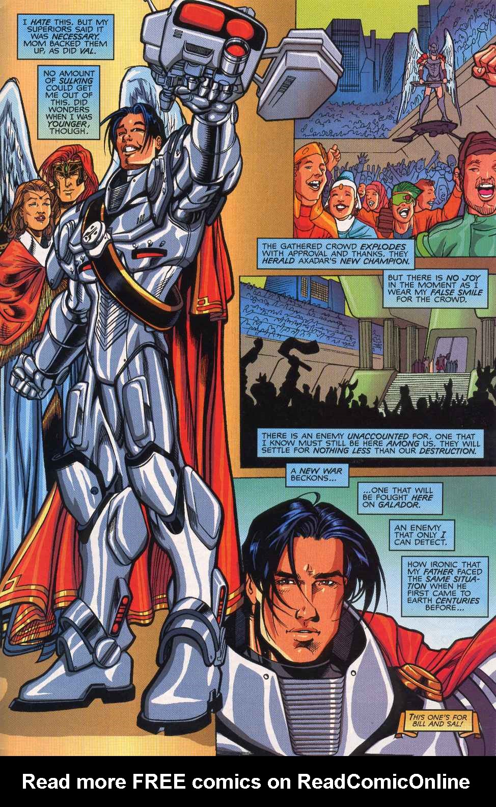 Read online Spaceknights (2000) comic -  Issue #5 - 22