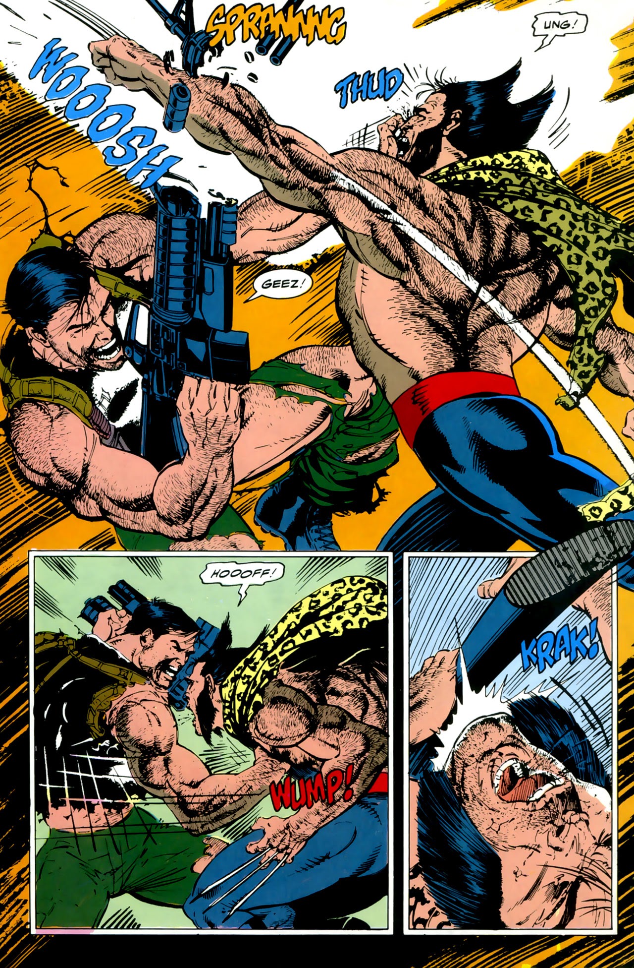 Read online The Punisher and Wolverine in African Saga comic -  Issue # Full - 39