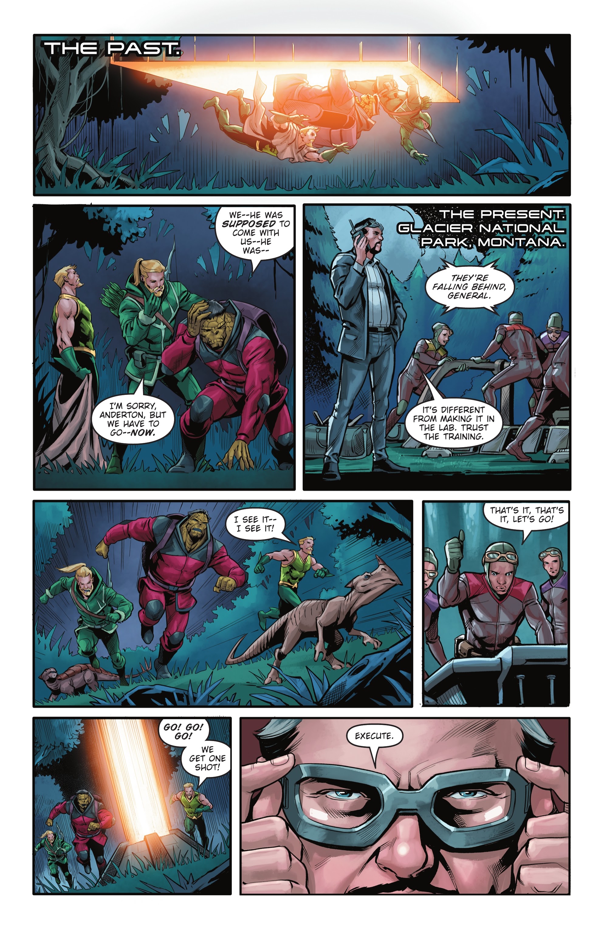 Read online Aquaman/Green Arrow - Deep Target comic -  Issue #5 - 21