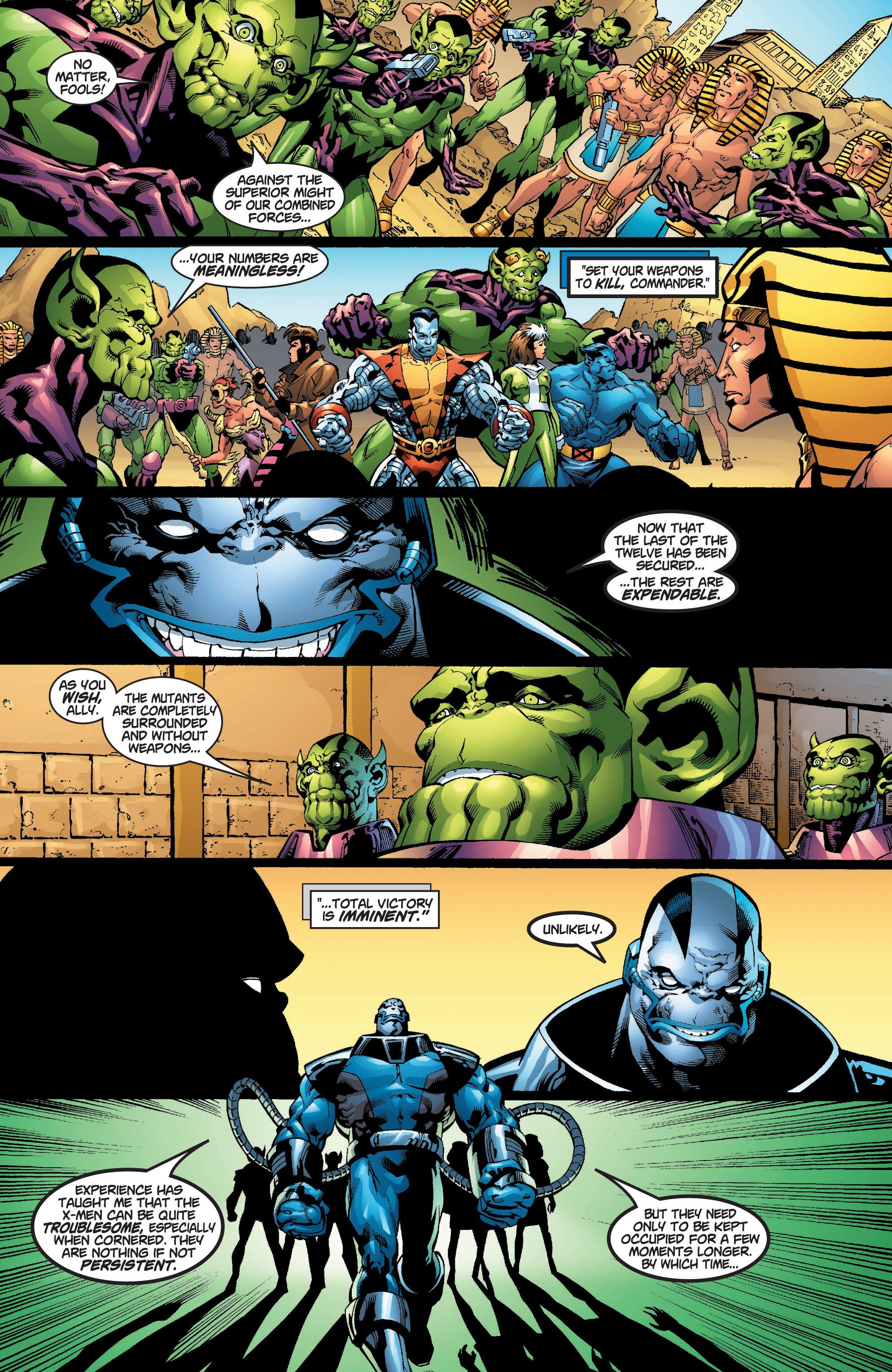 Read online X-Men vs. Apocalypse comic -  Issue # TPB 1 - 261