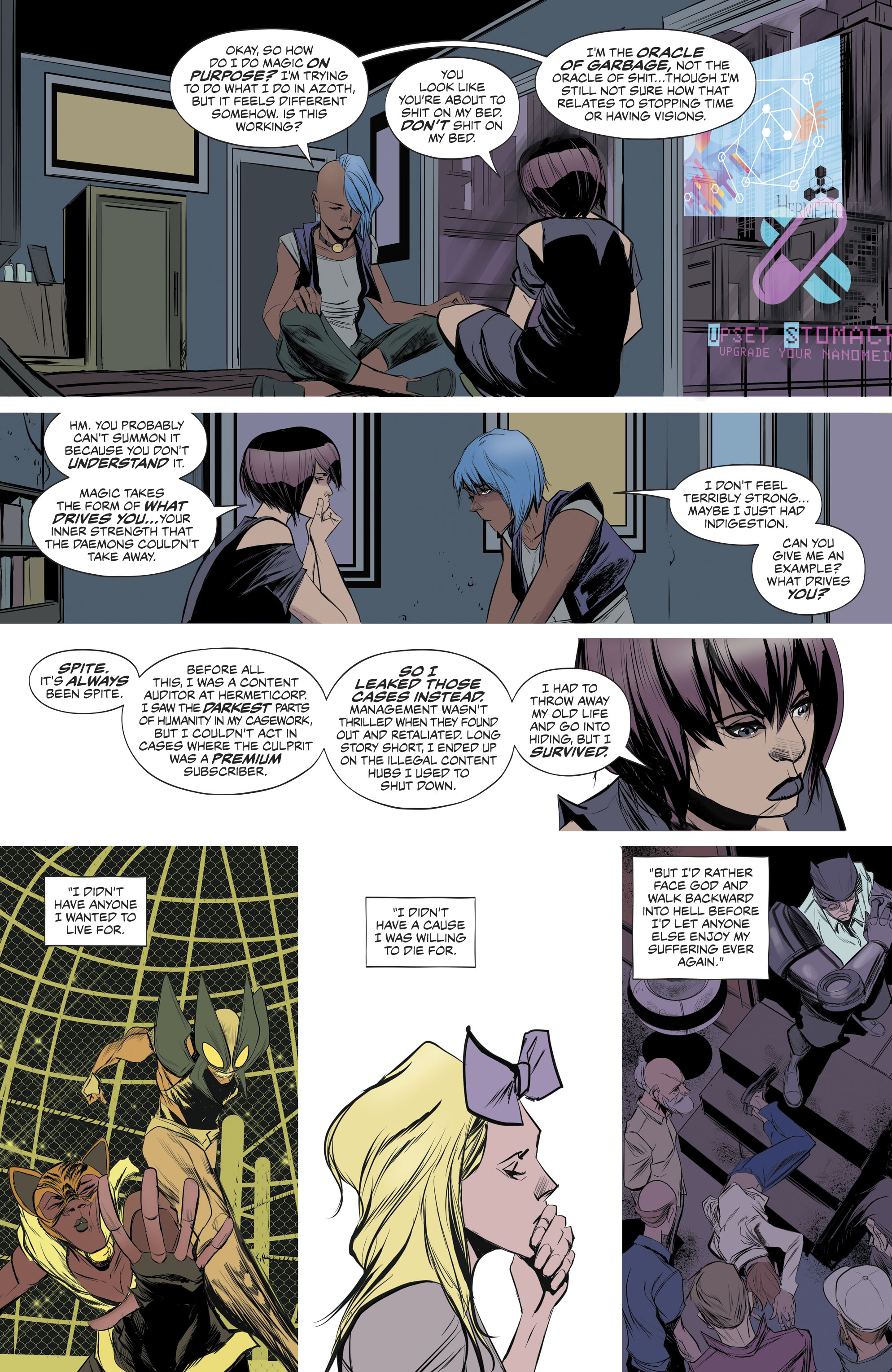 Read online Goddess Mode comic -  Issue #4 - 16