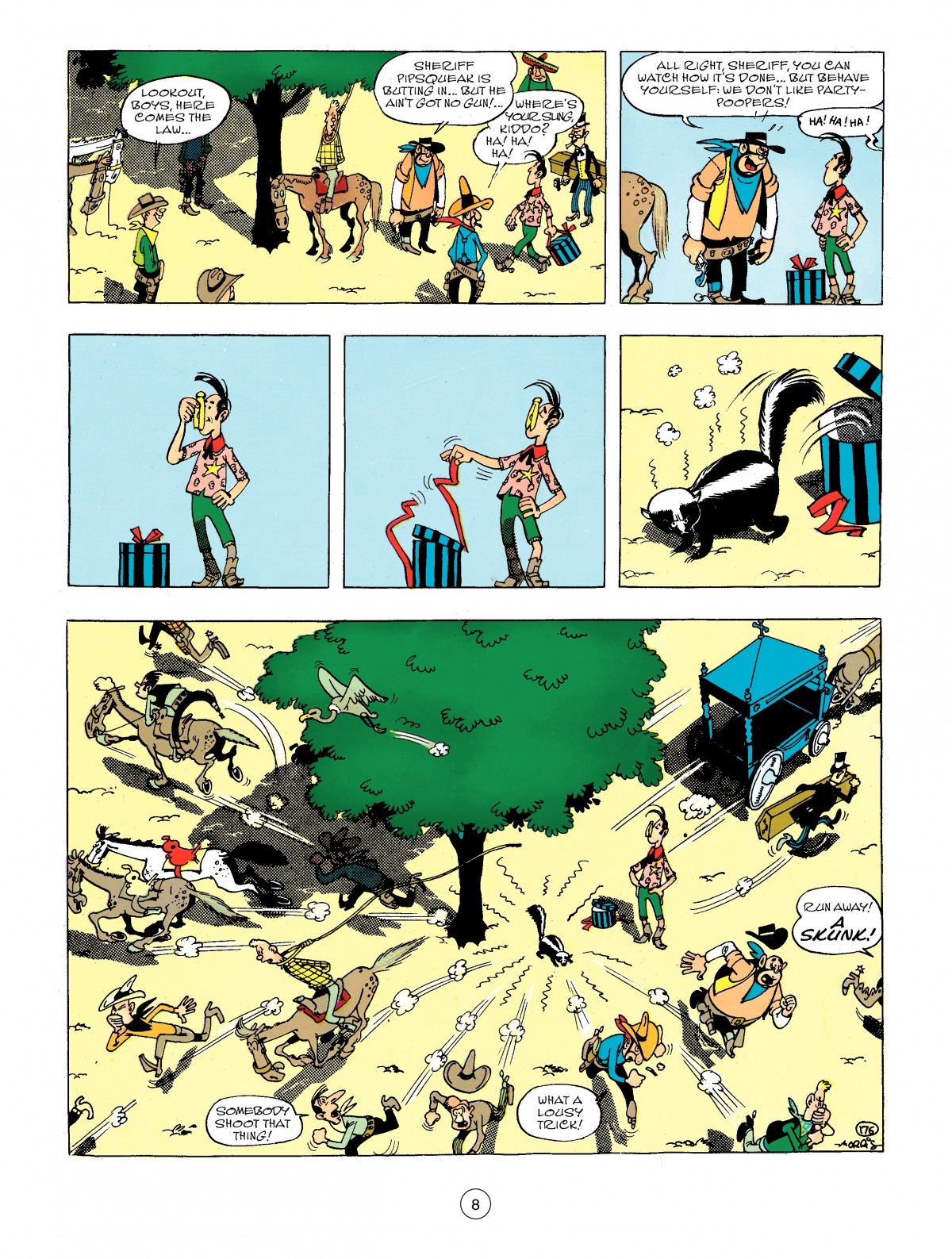 Read online A Lucky Luke Adventure comic -  Issue #44 - 8