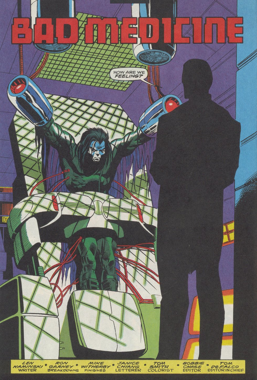 Read online Morbius: The Living Vampire (1992) comic -  Issue #4 - 5