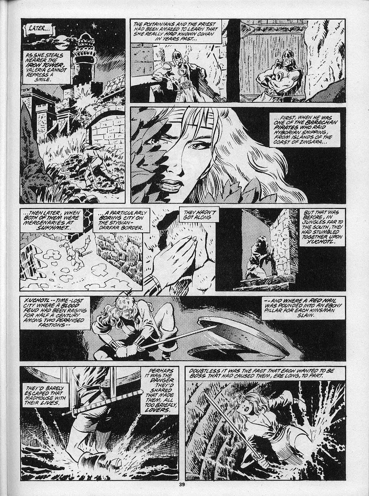 The Savage Sword Of Conan issue 201 - Page 41