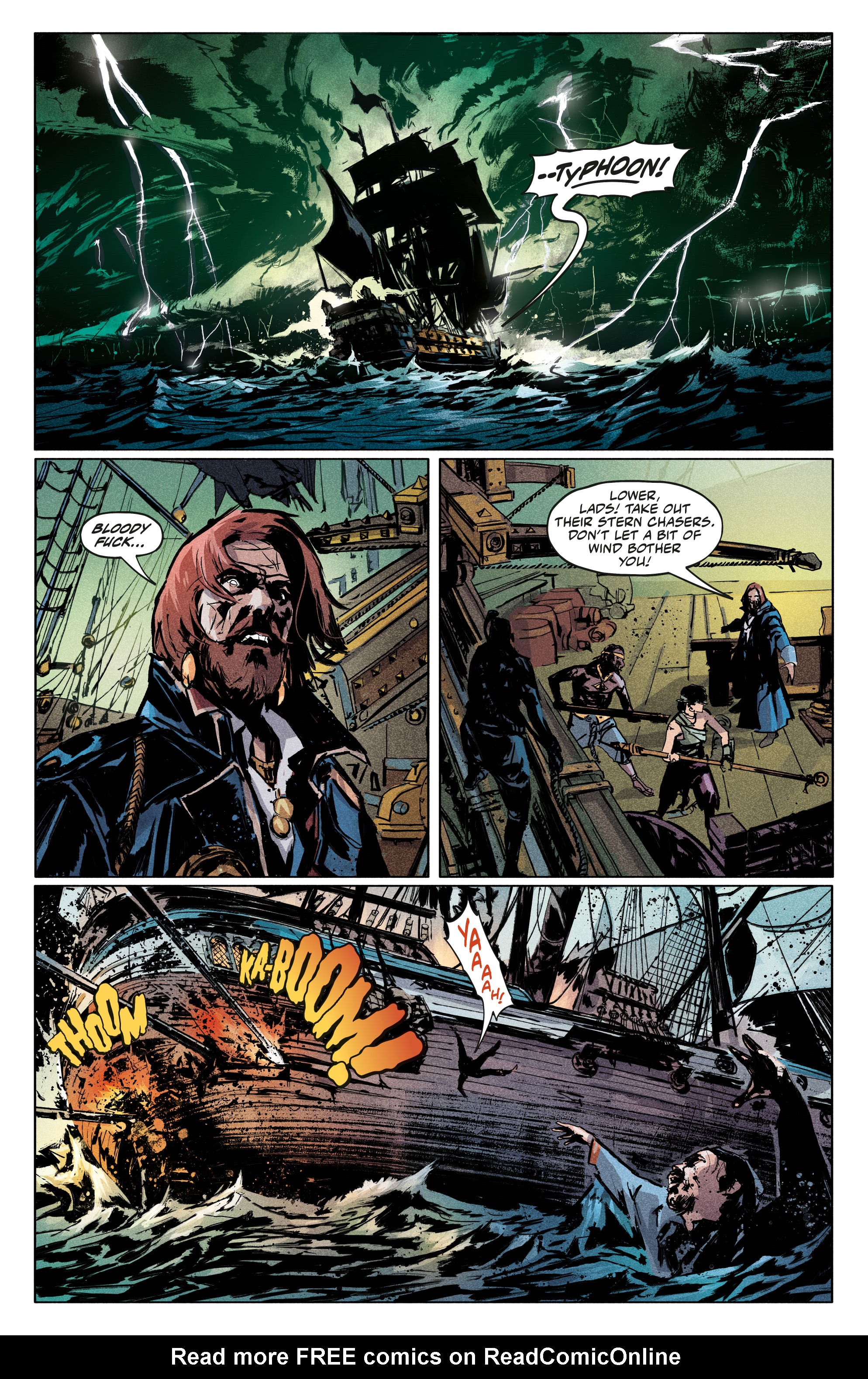 Read online Skull and Bones: Savage Storm comic -  Issue #1 - 6
