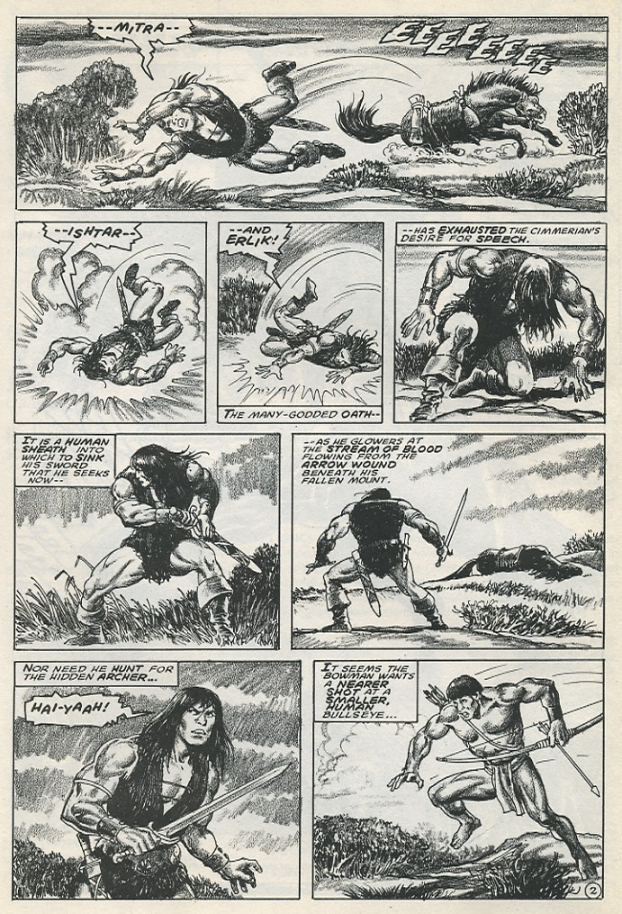 Read online The Savage Sword Of Conan comic -  Issue #223 - 4