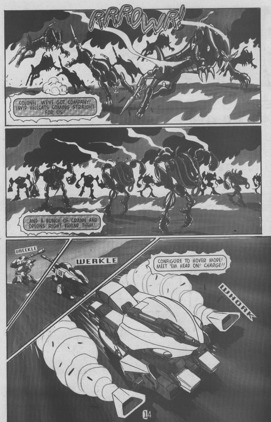 Robotech II: The Sentinels issue Robotech II: The Sentinels Book 3 Issue #14 - Page 17