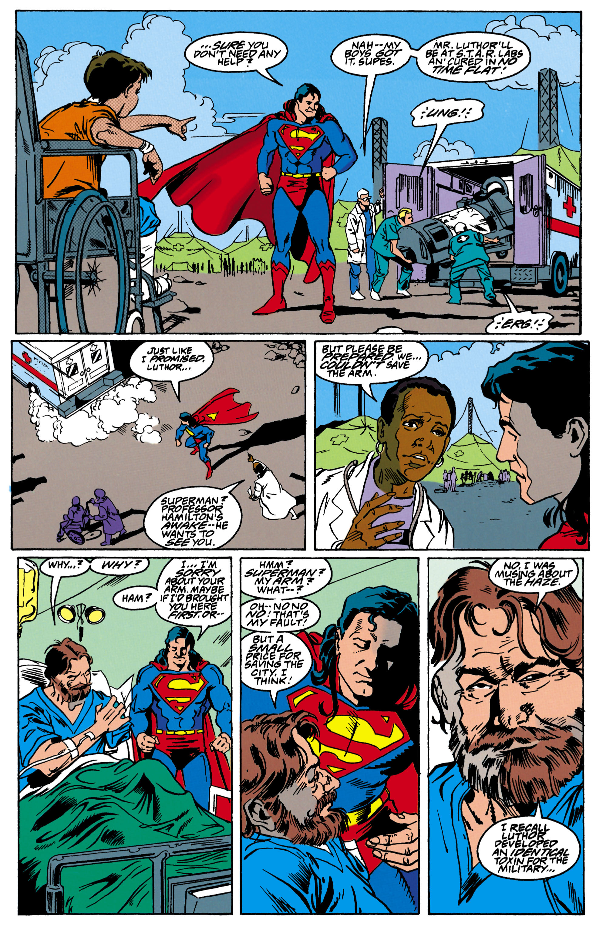 Read online Adventures of Superman (1987) comic -  Issue #514 - 22