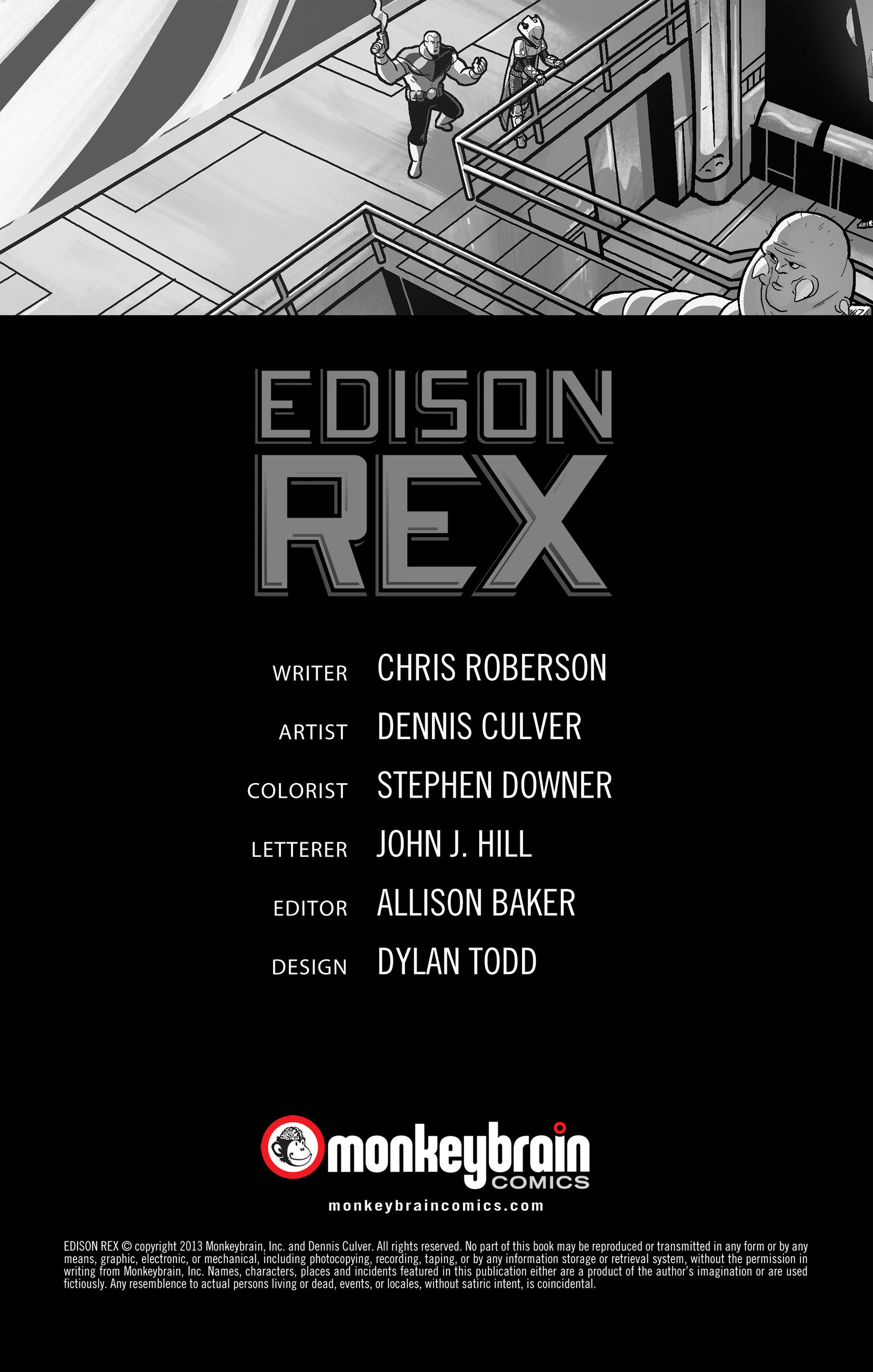 Read online Edison Rex comic -  Issue #6 - 2
