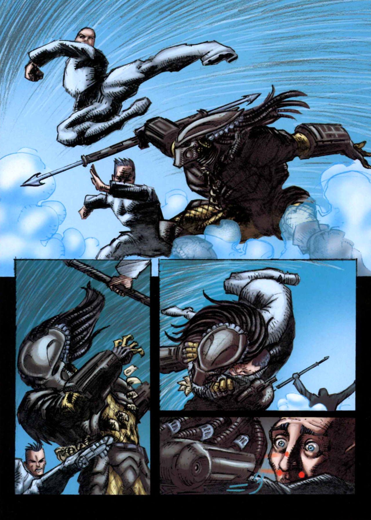 Read online Alien Vs. Predator: Civilized Beasts comic -  Issue # TPB - 86