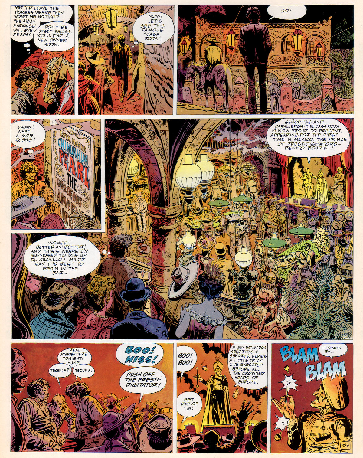 Read online Epic Graphic Novel: Blueberry comic -  Issue #1 - 44