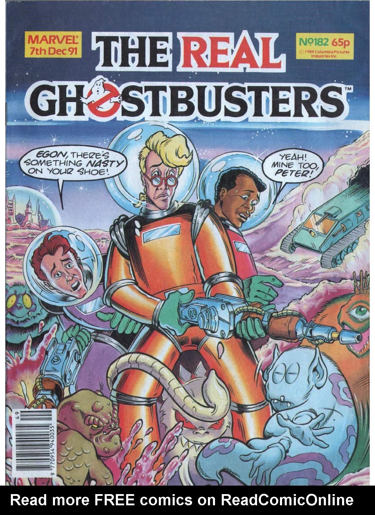 Read online The Real Ghostbusters comic -  Issue #182 - 1