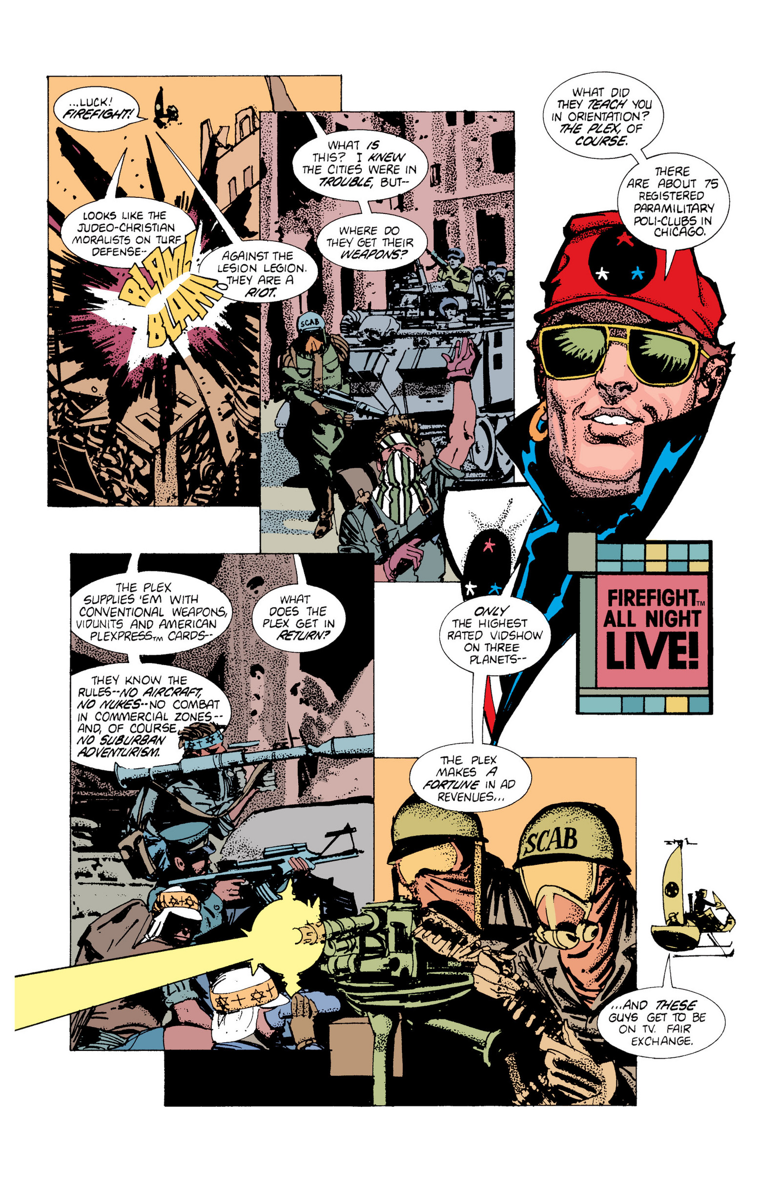 Read online American Flagg! comic -  Issue # _Definitive Collection (Part 1) - 36