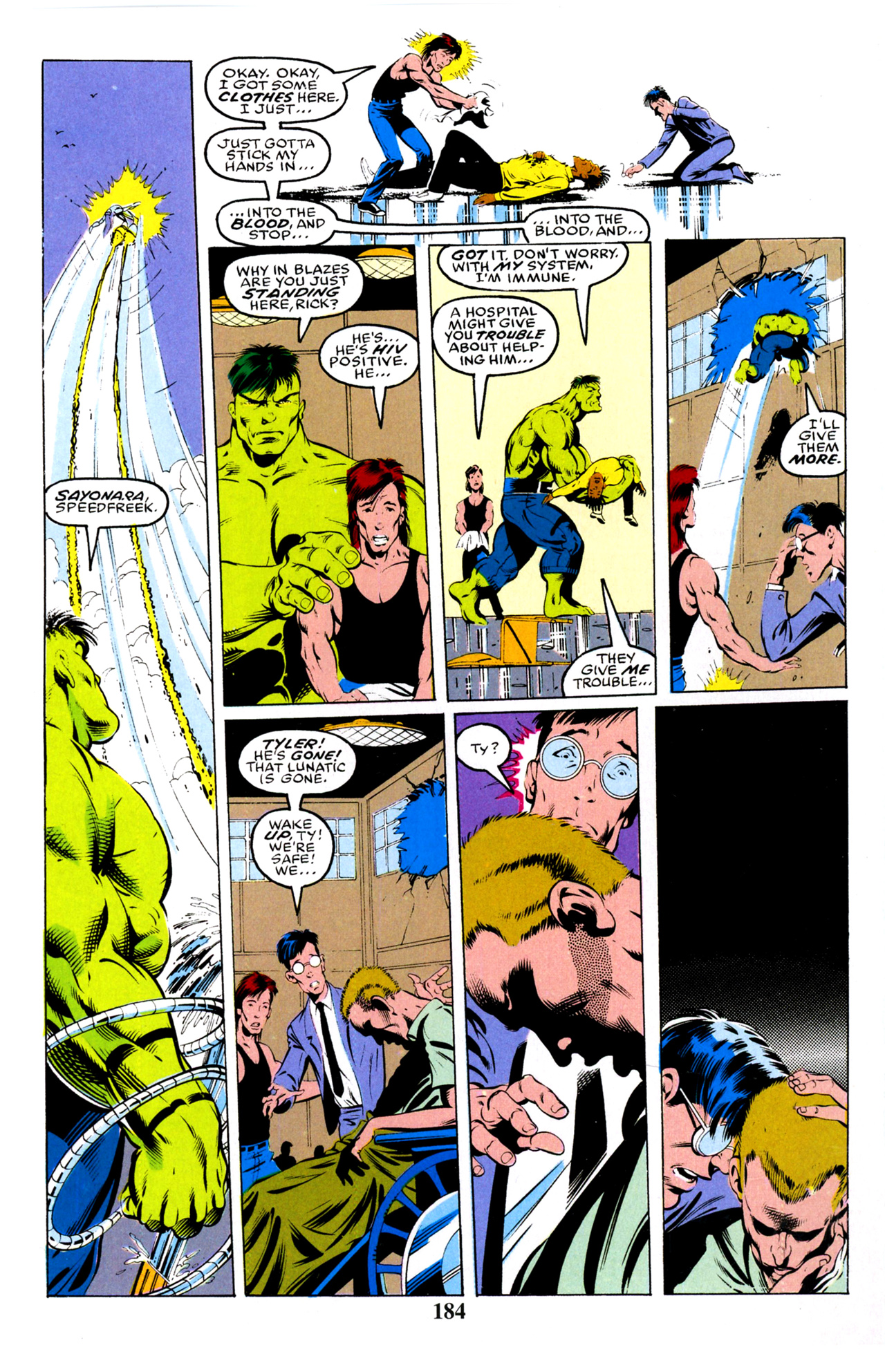 Read online Hulk Visionaries: Peter David comic -  Issue # TPB 7 - 183