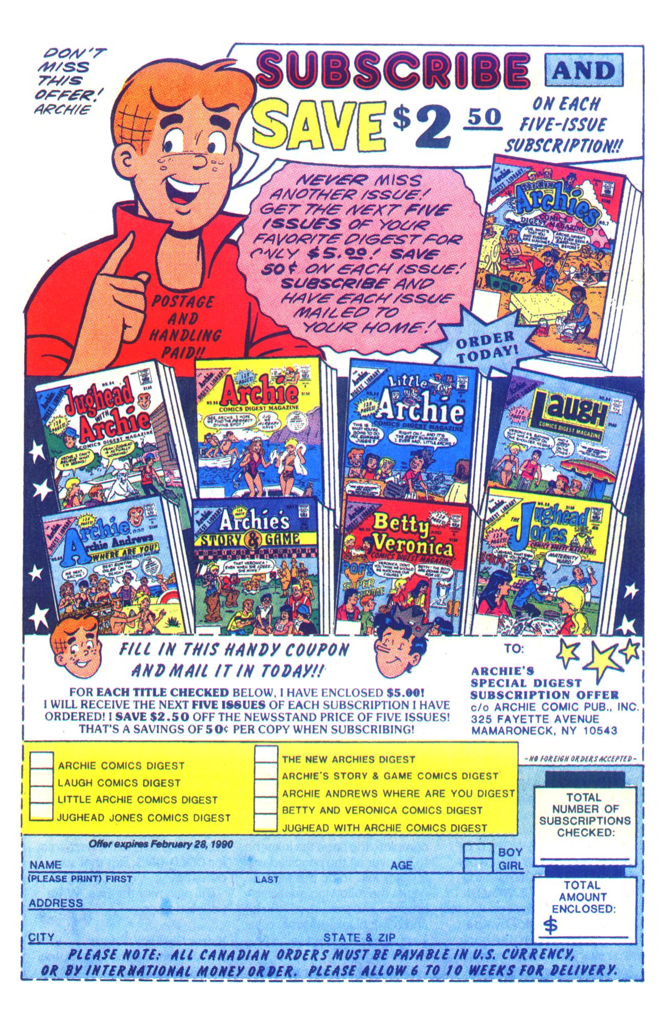 Read online Archie Giant Series Magazine comic -  Issue #604 - 25