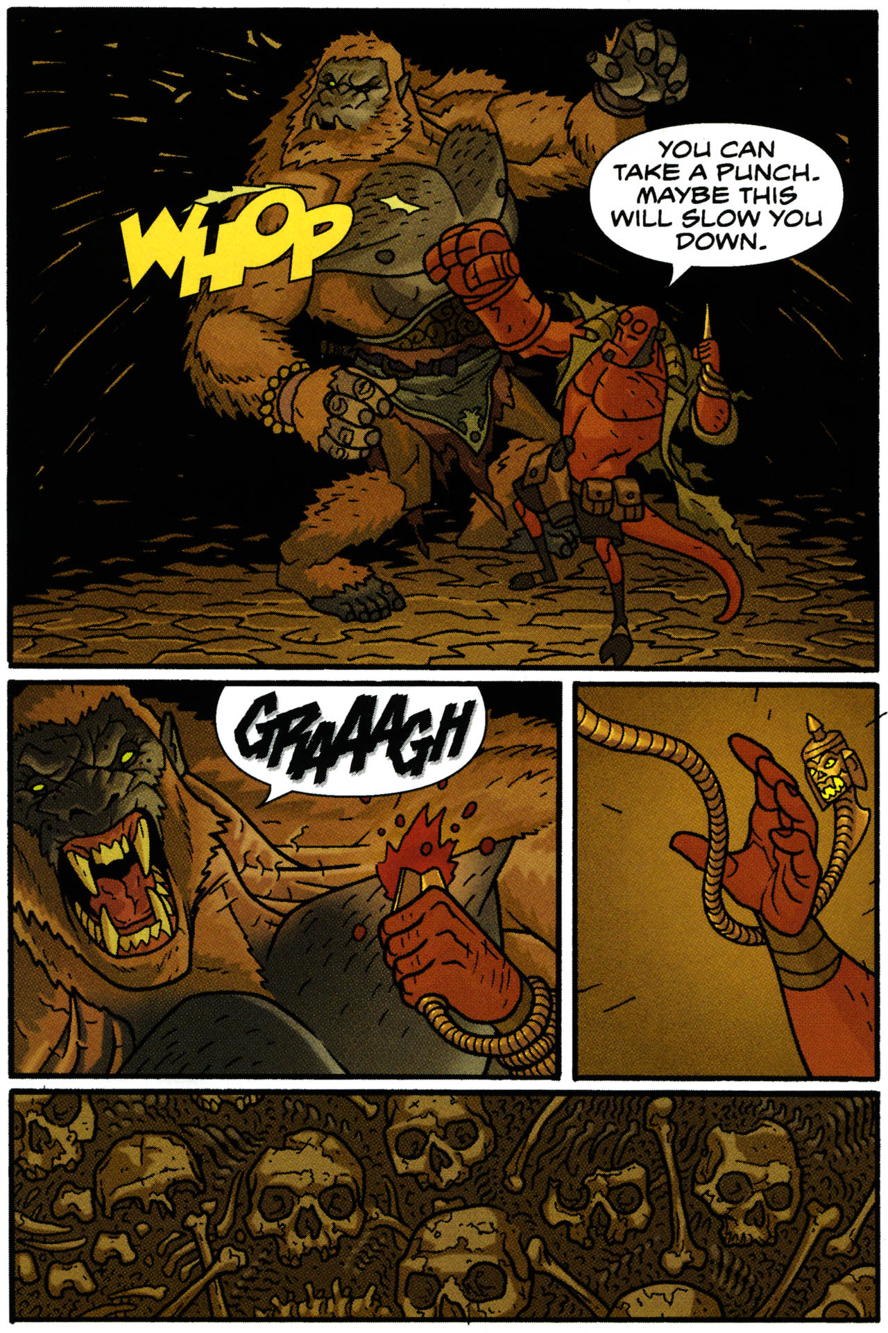 Read online Hellboy Animated: The Yearning comic -  Issue # Full - 22