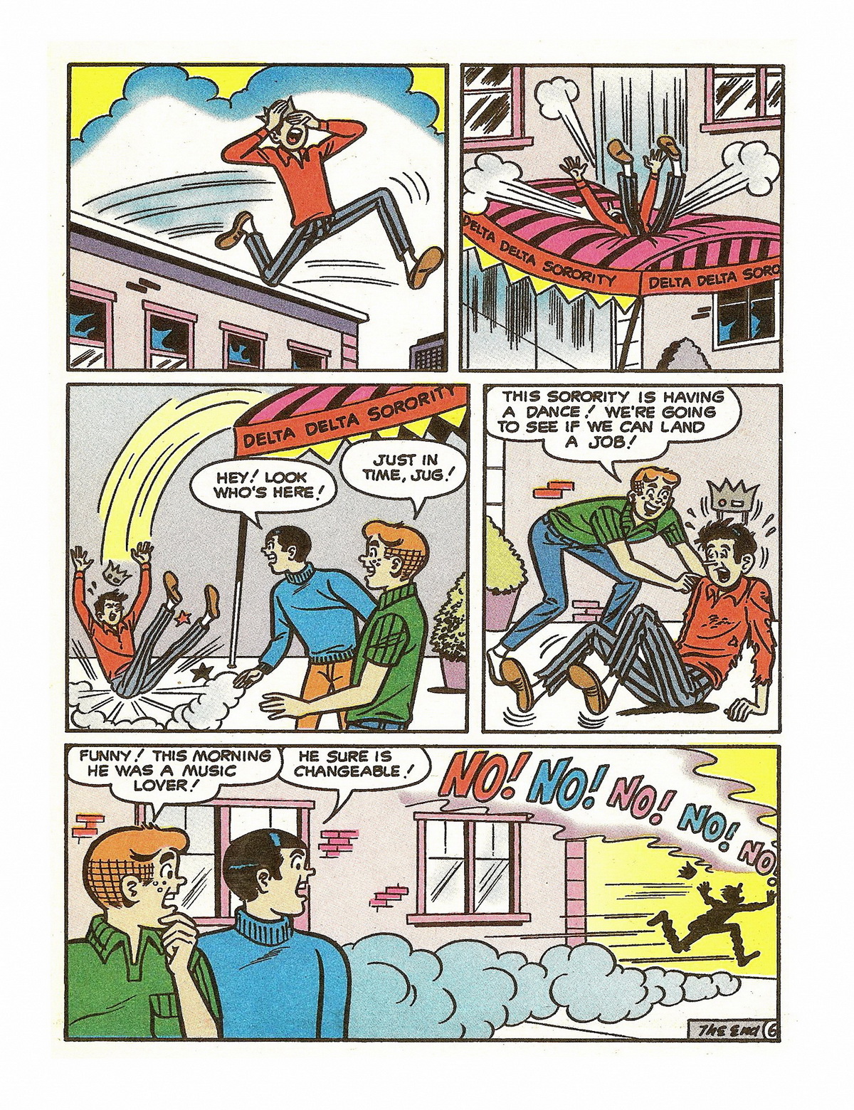 Read online Jughead's Double Digest Magazine comic -  Issue #59 - 186