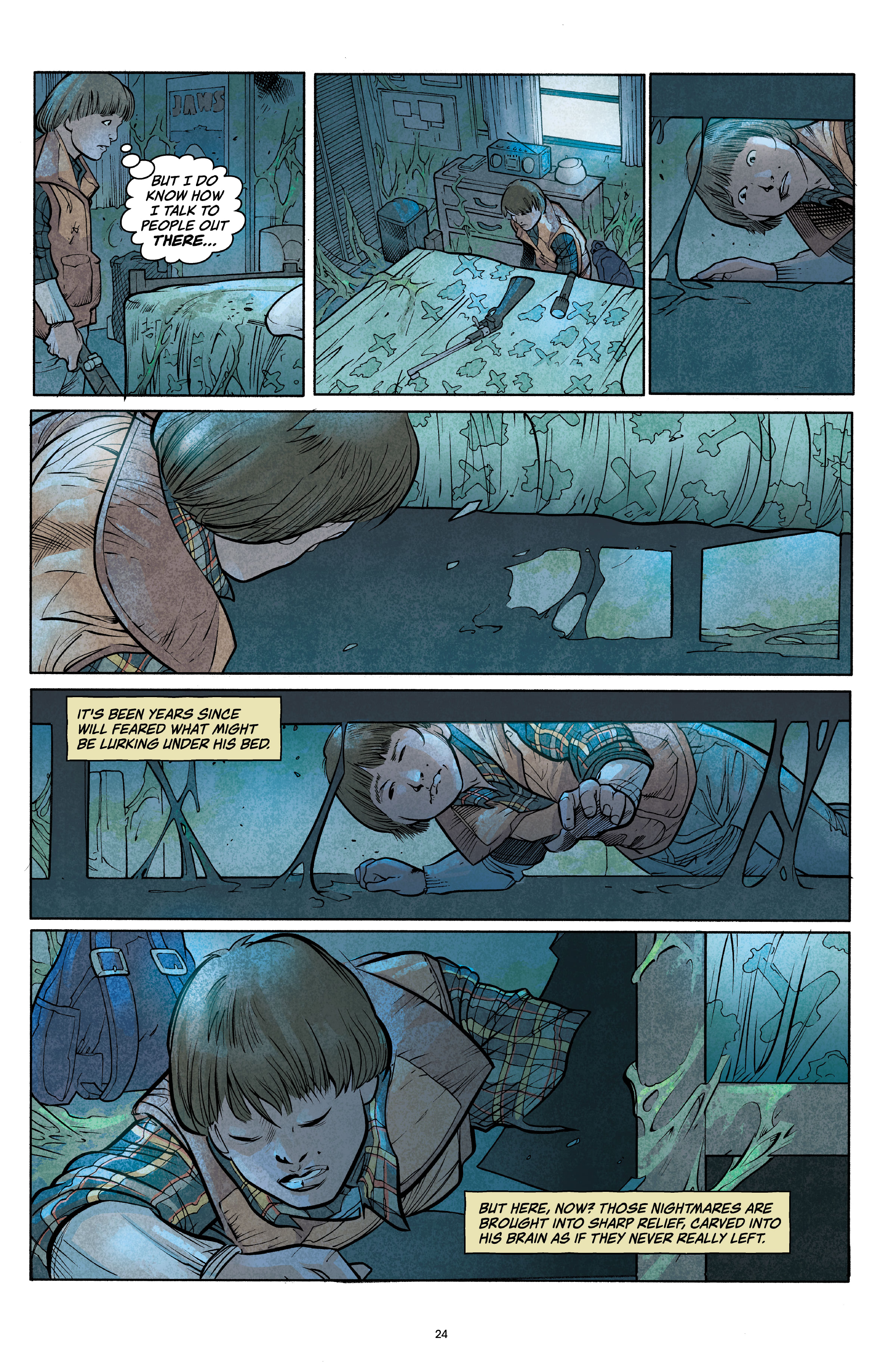 Read online Stranger Things Library Edition comic -  Issue # TPB 1 (Part 1) - 24