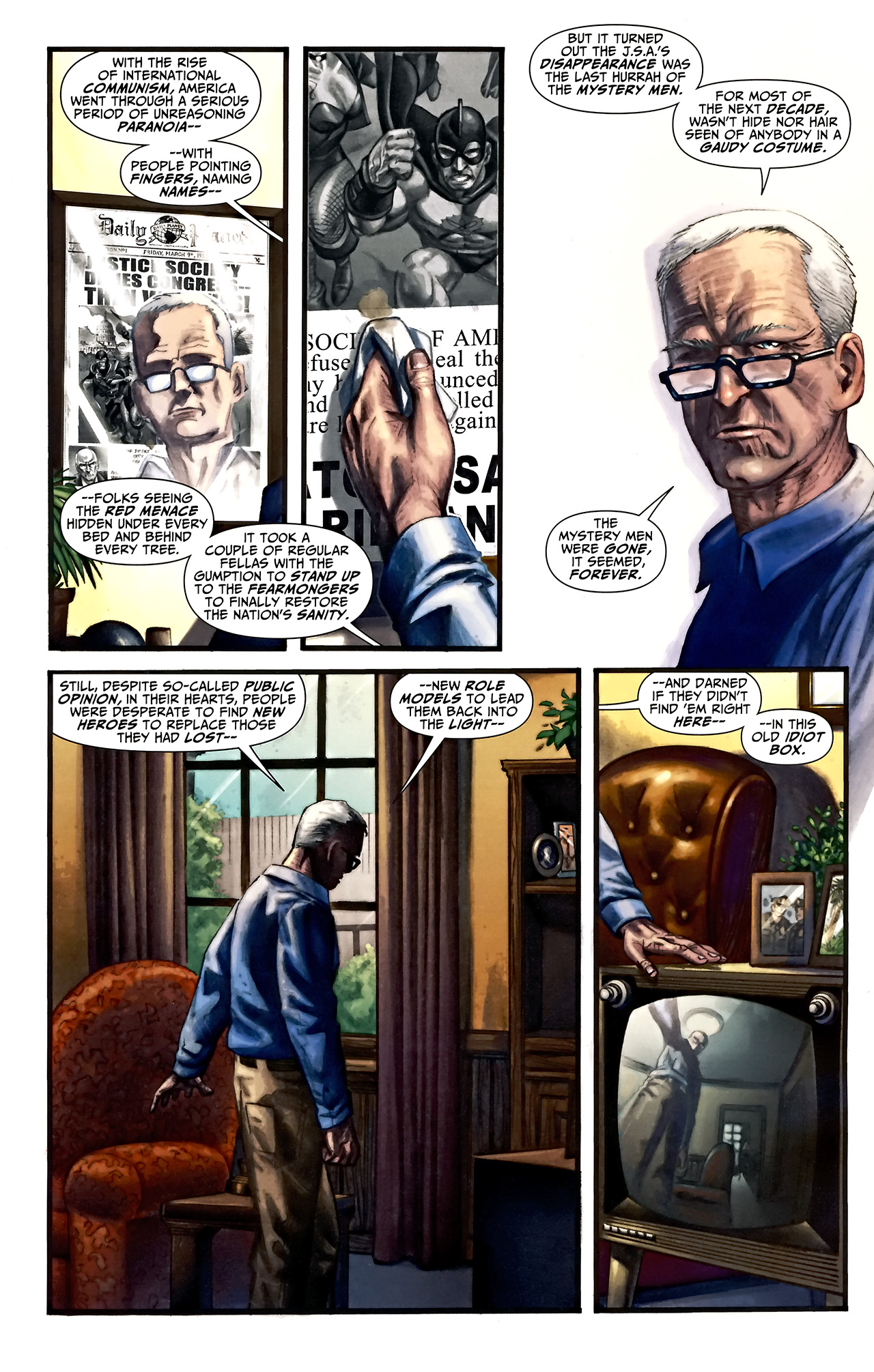 Read online DC Universe: Legacies comic -  Issue #3 - 3