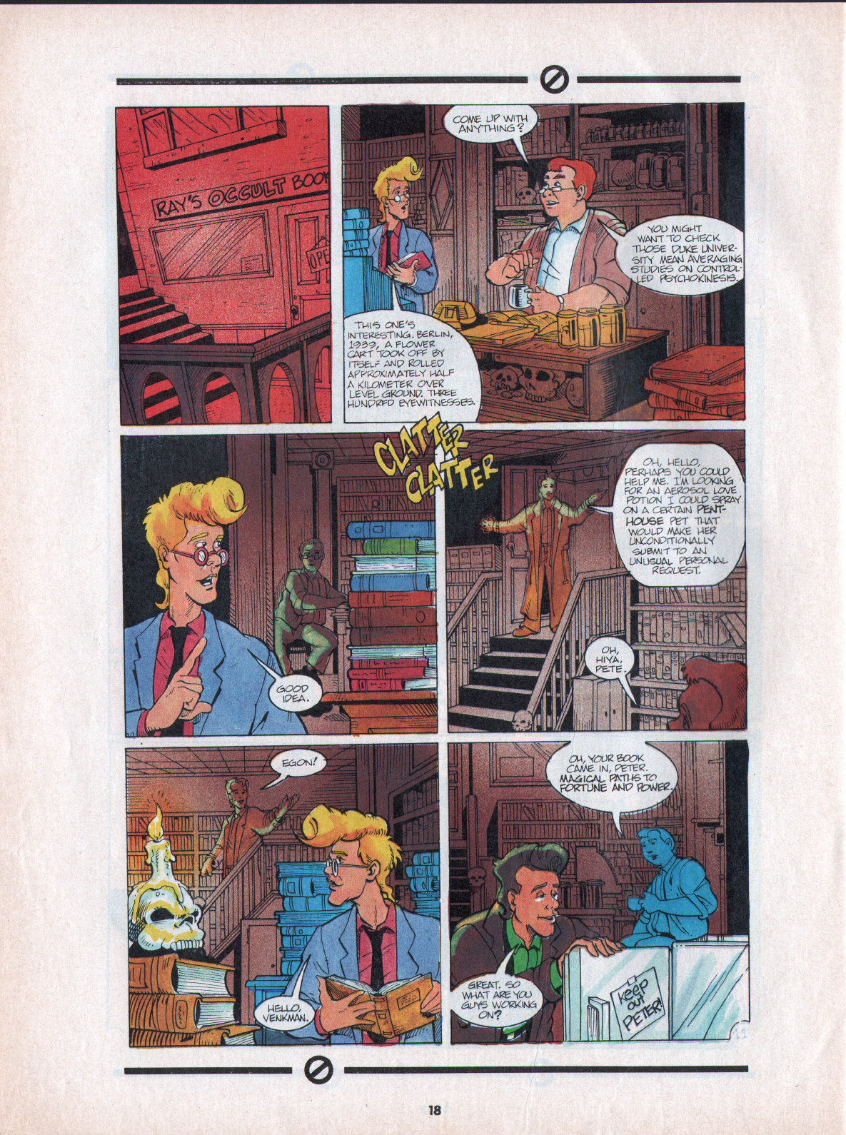 Read online The Real Ghostbusters comic -  Issue #79 - 18