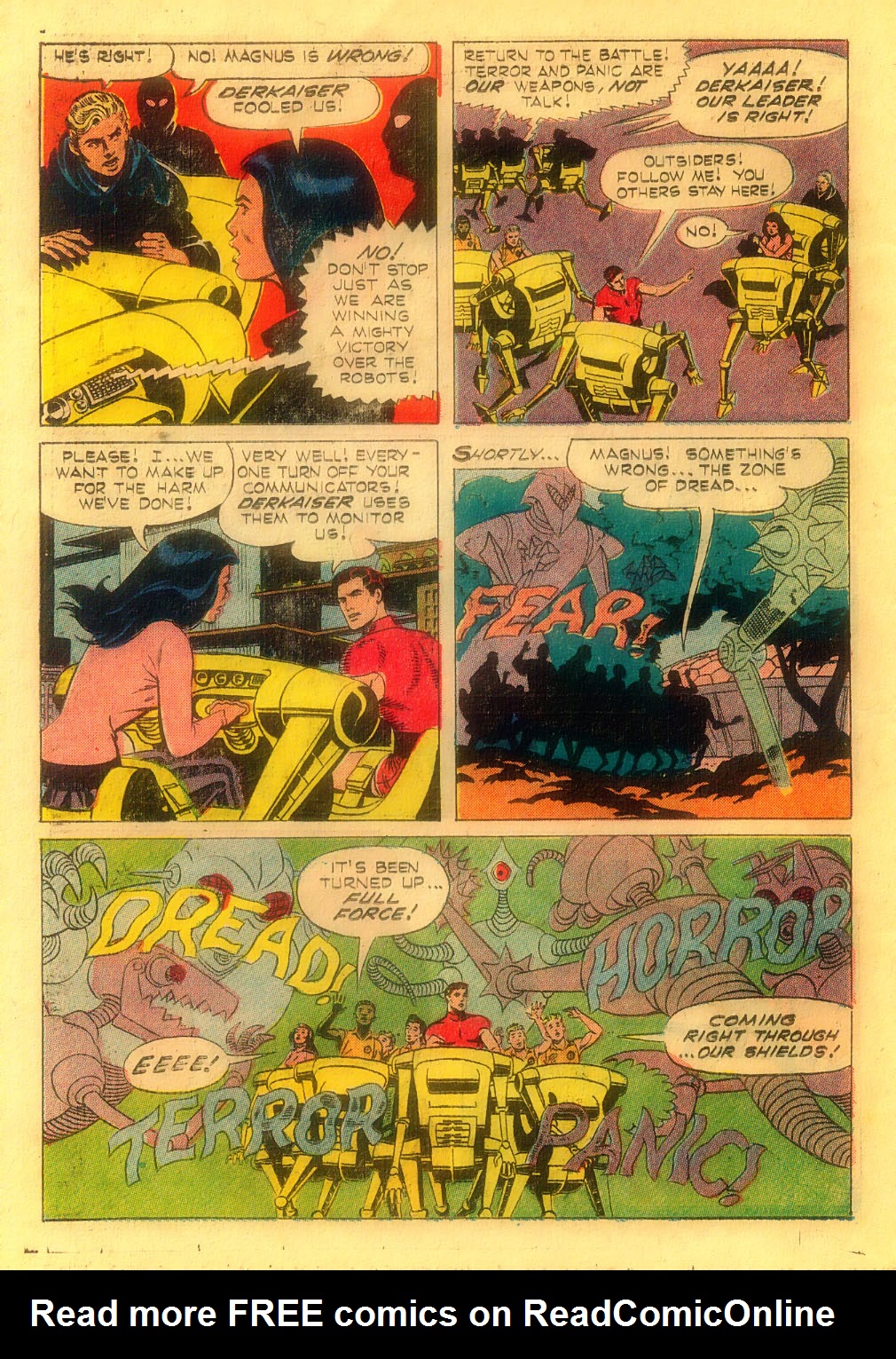 Read online Magnus, Robot Fighter 4000 AD comic -  Issue #19 - 23