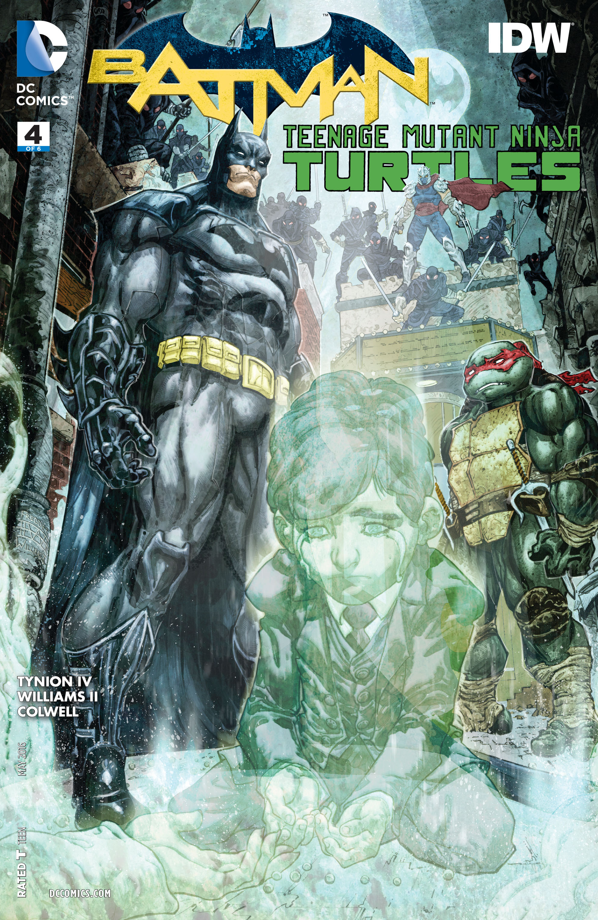 Read online Batman/Teenage Mutant Ninja Turtles comic -  Issue #4 - 1