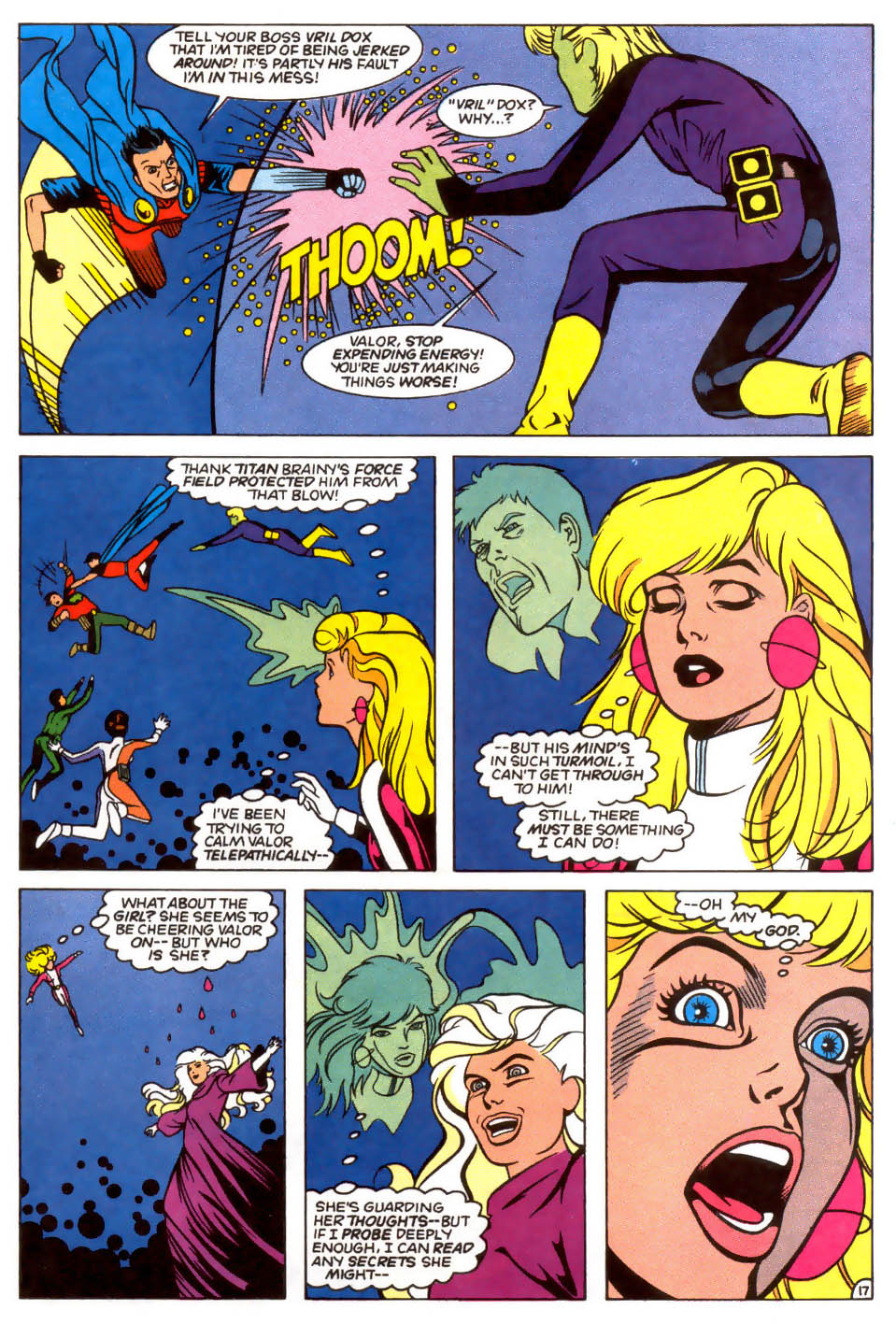 Read online Valor (1992) comic -  Issue #16 - 17
