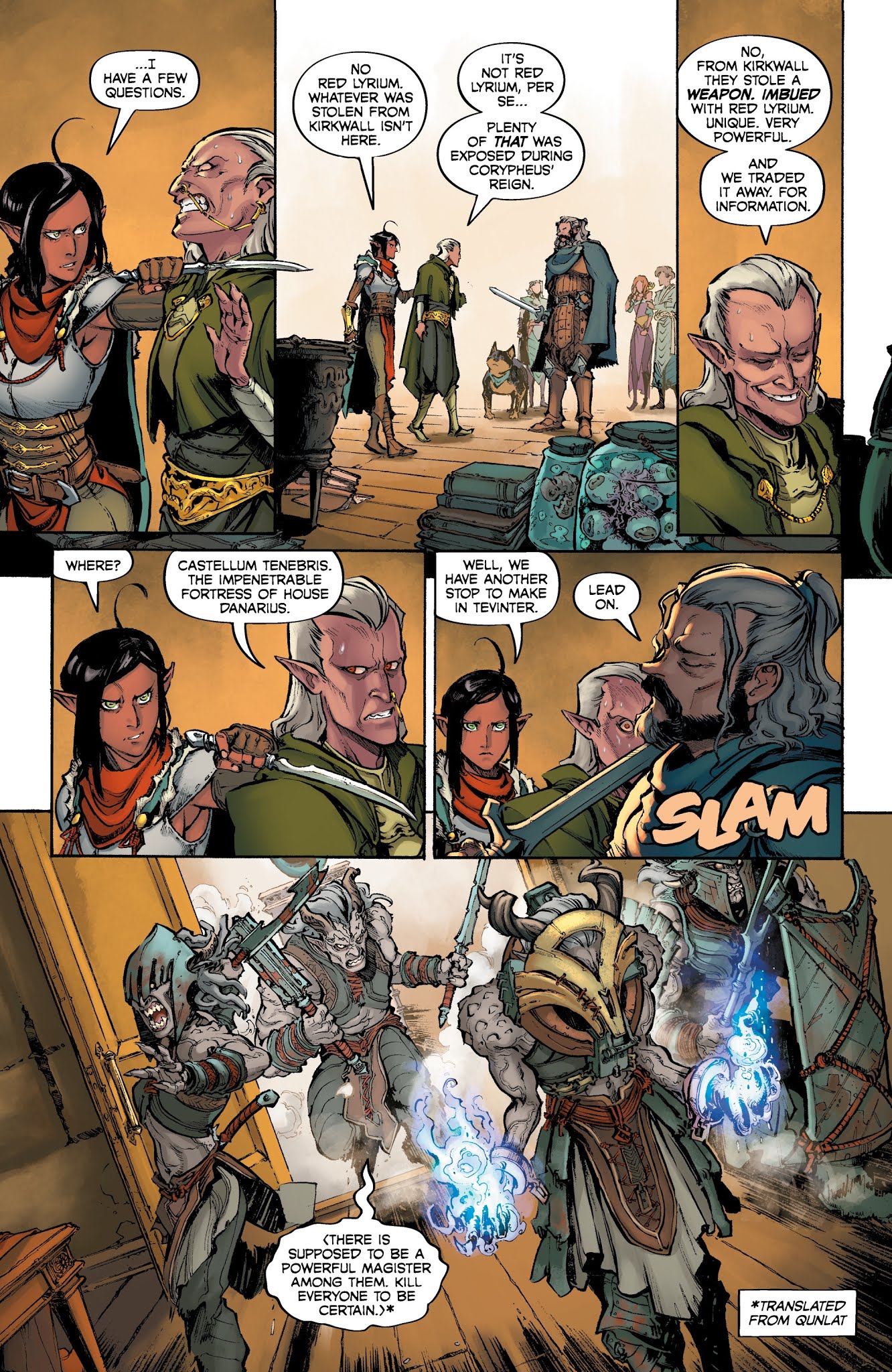 Read online Dragon Age: Deception comic -  Issue #3 - 14