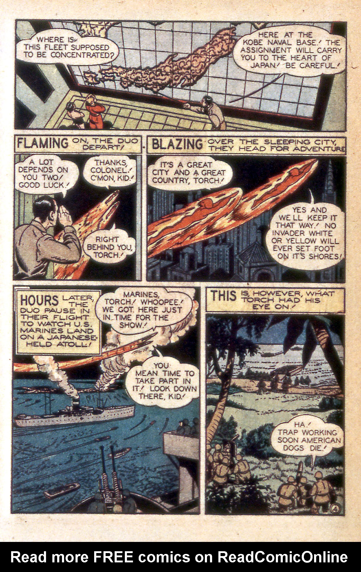 Read online The Human Torch (1940) comic -  Issue #16 - 6