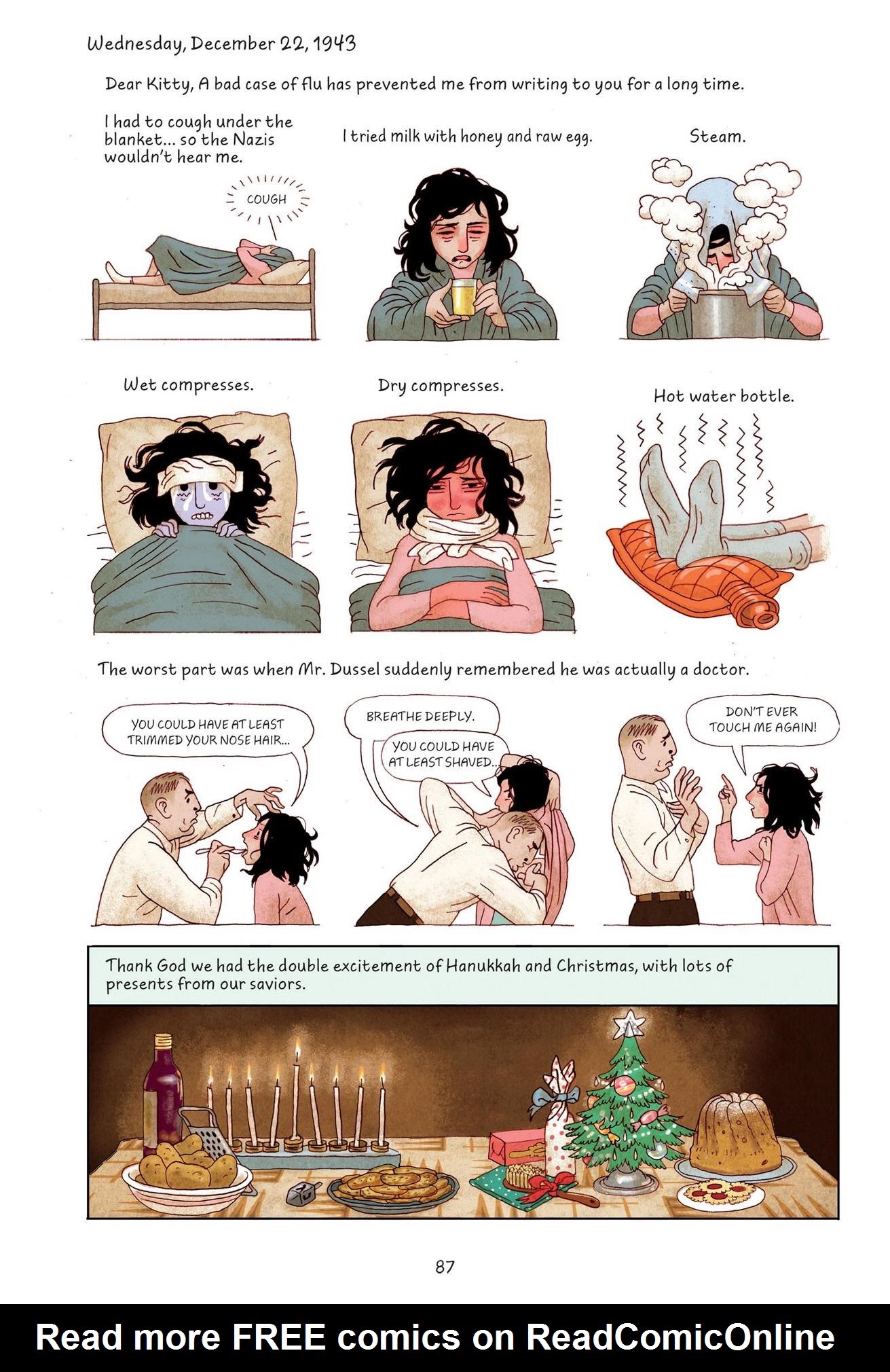 Read online Anne Frank’s Diary: The Graphic Adaptation comic -  Issue # TPB - 87
