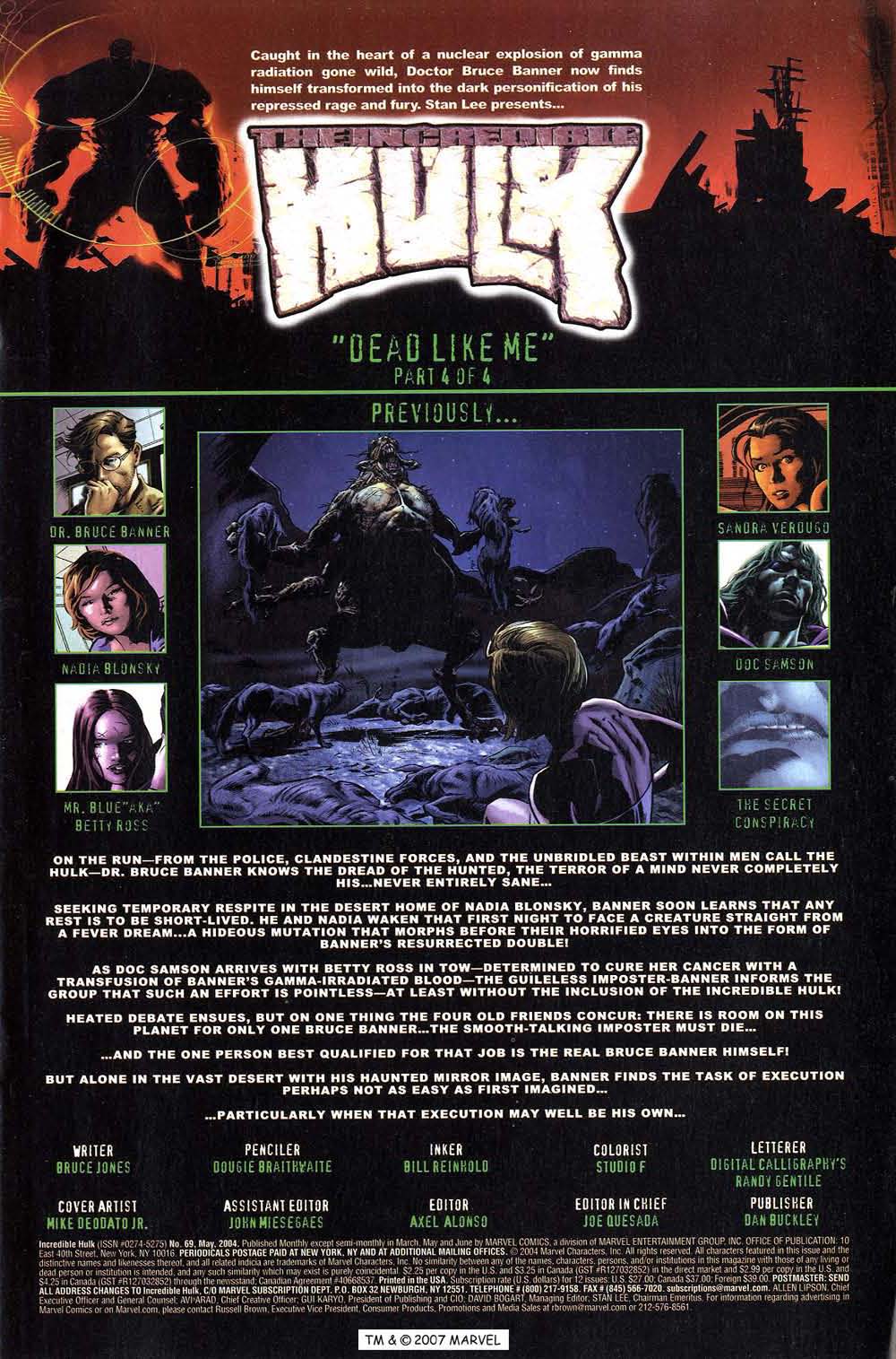 Read online The Incredible Hulk (2000) comic -  Issue #69 - 3