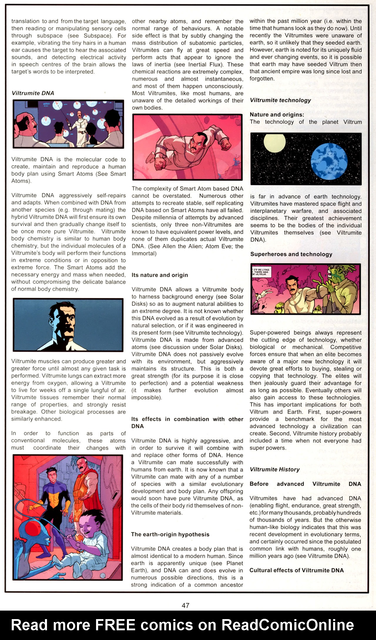 Read online The Official Handbook of the Invincible Universe comic -  Issue #1 - 49