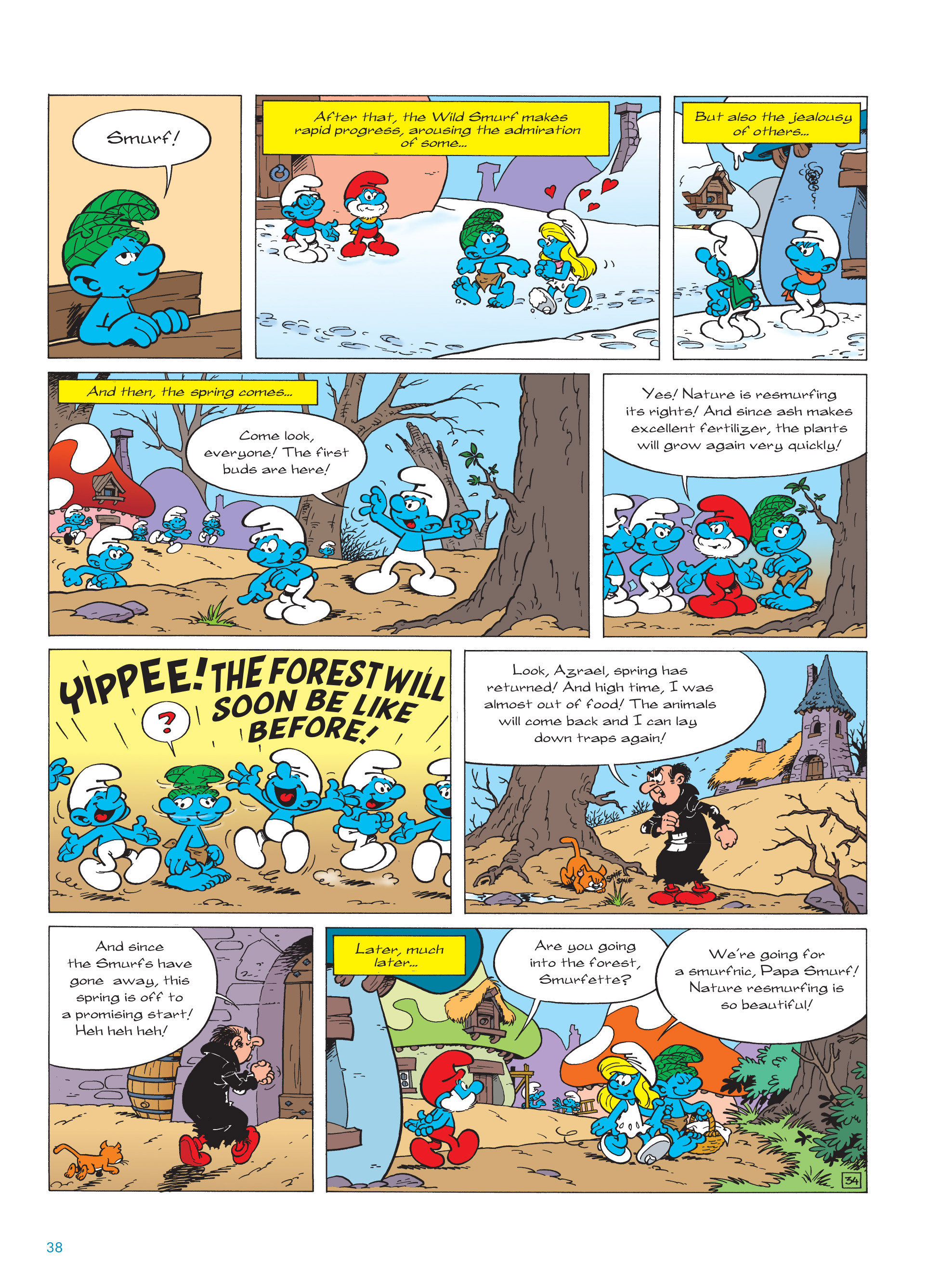 Read online The Smurfs comic -  Issue #21 - 38