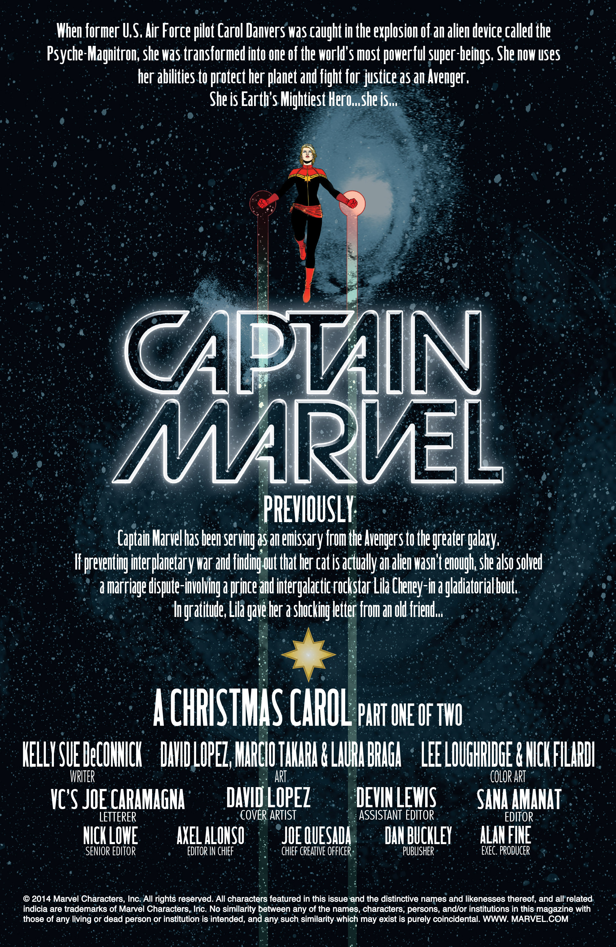 Read online Captain Marvel (2014) comic -  Issue #10 - 2