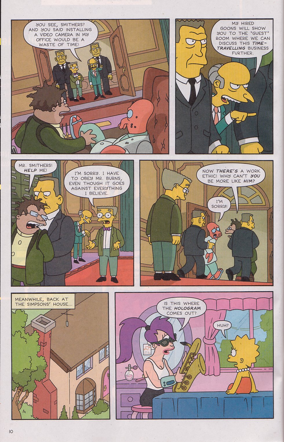 Read online The Futurama/Simpsons Infinitely Secret Crossover Crisis comic -  Issue #2 - 13