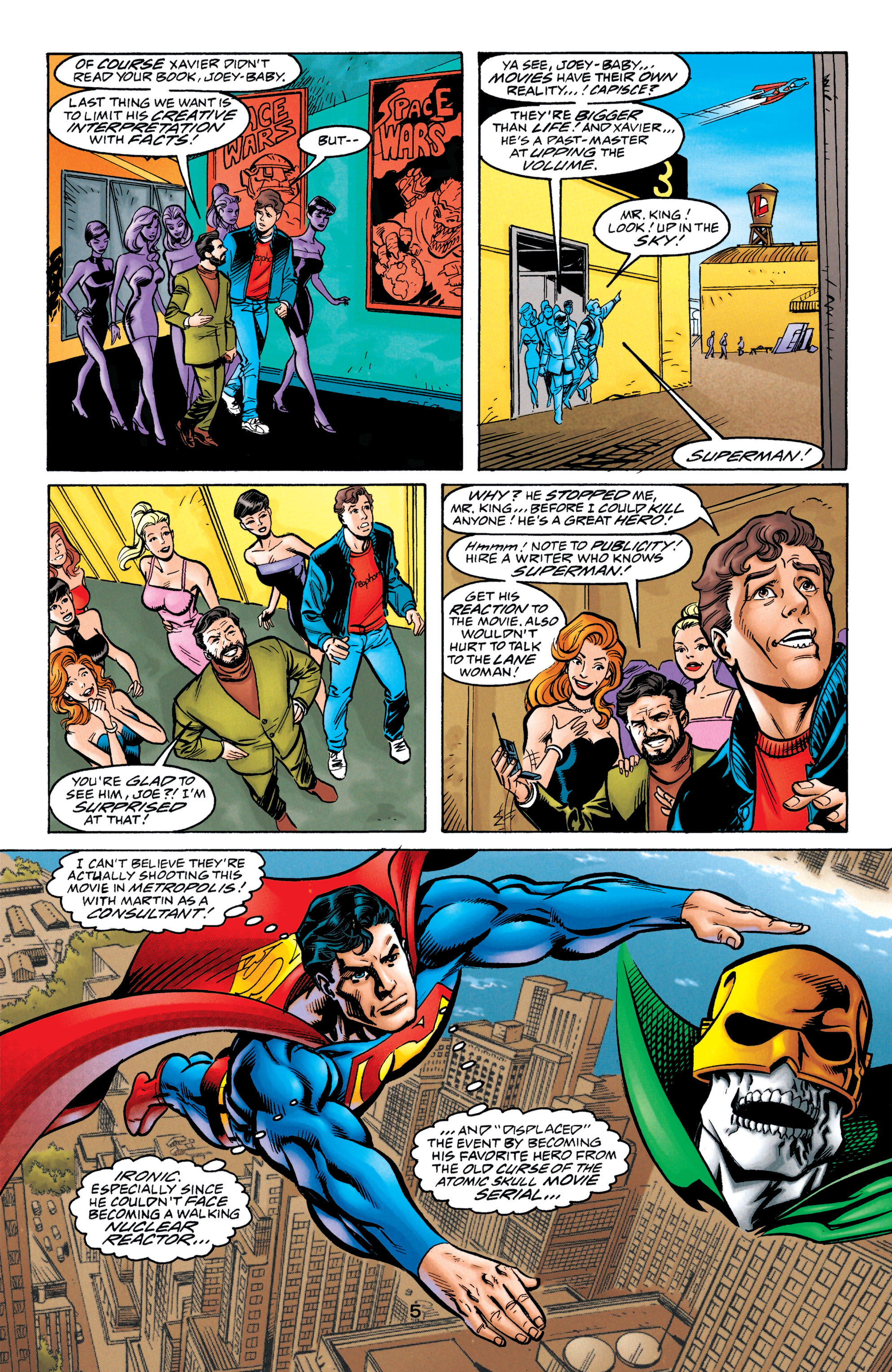 Read online Adventures of Superman (1987) comic -  Issue #571 - 5