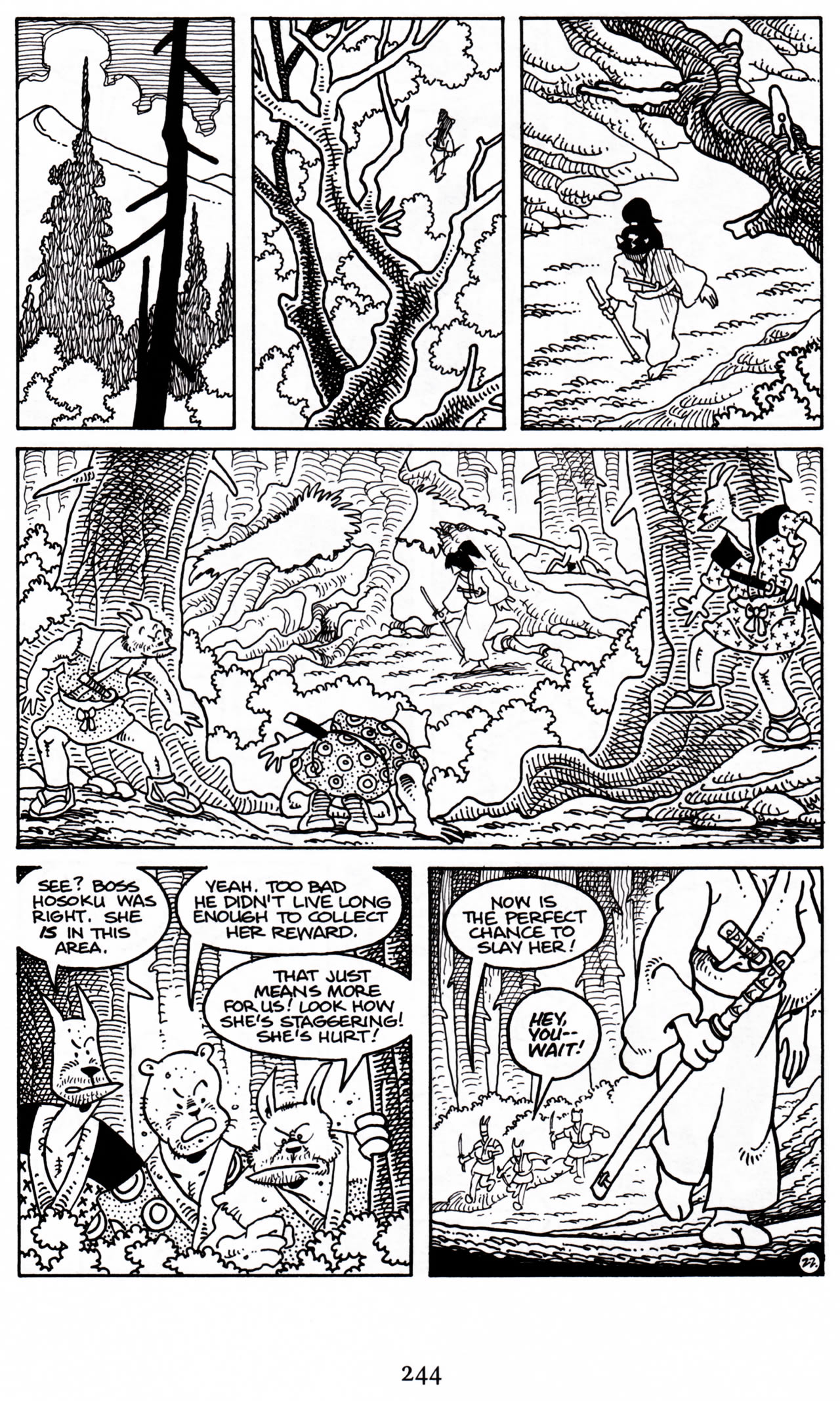 Read online Usagi Yojimbo (1996) comic -  Issue #22 - 23