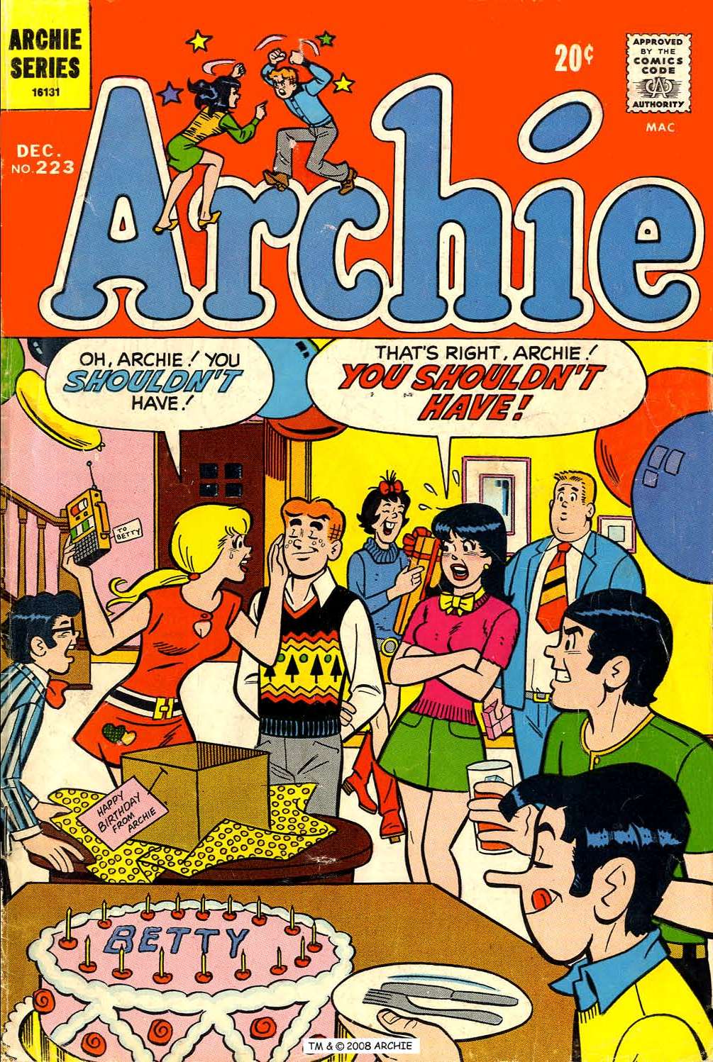 Read online Archie (1960) comic -  Issue #223 - 1