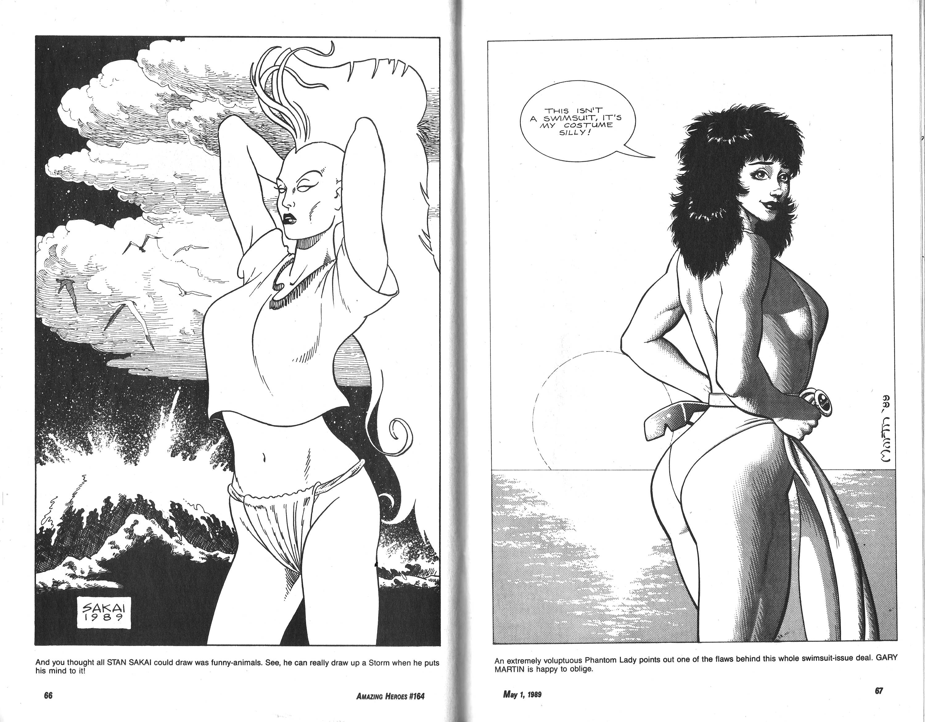 Read online Amazing Heroes comic -  Issue #164 - 34