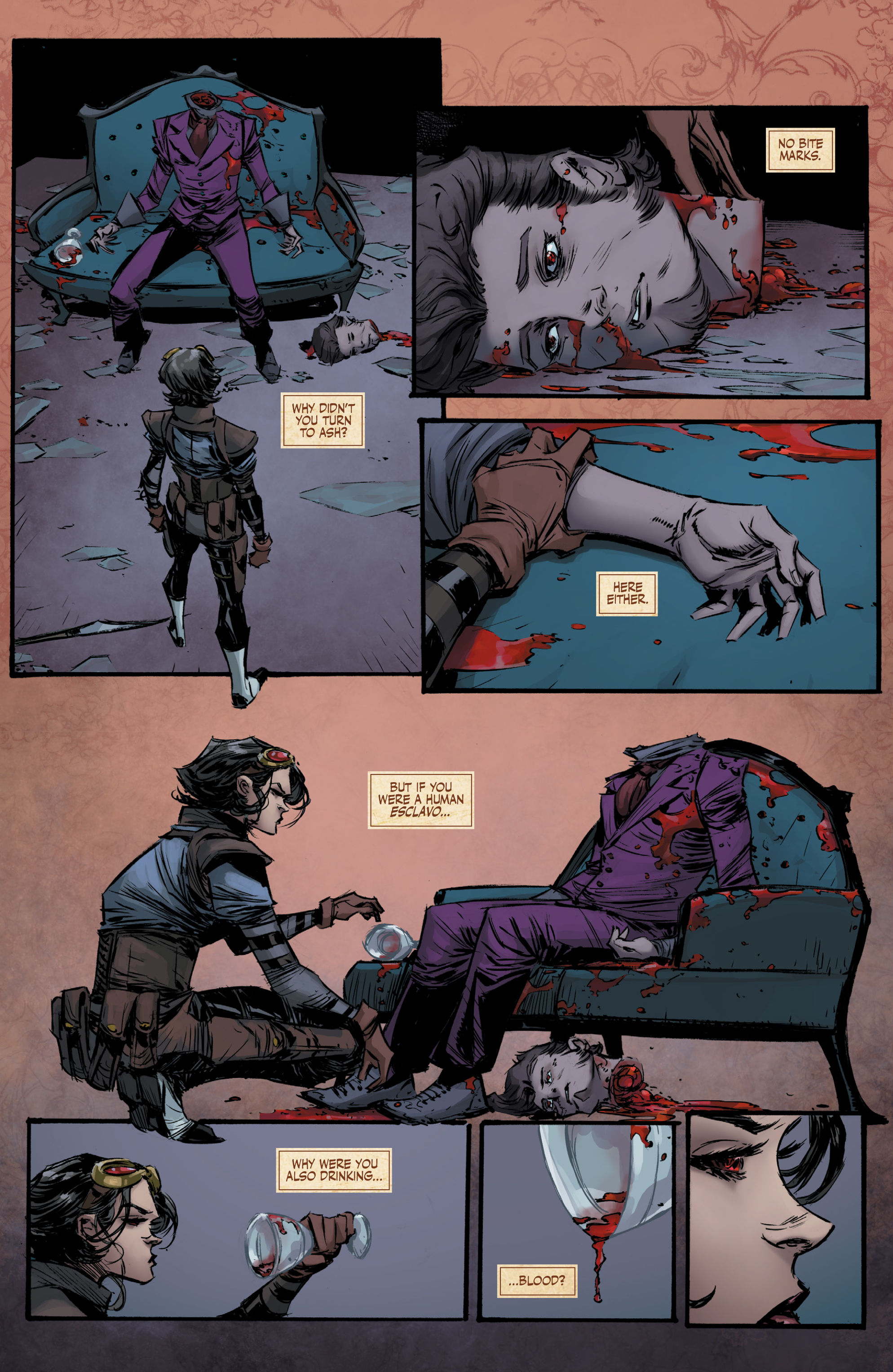 Read online Lady Mechanika: Sangre comic -  Issue #3 - 16