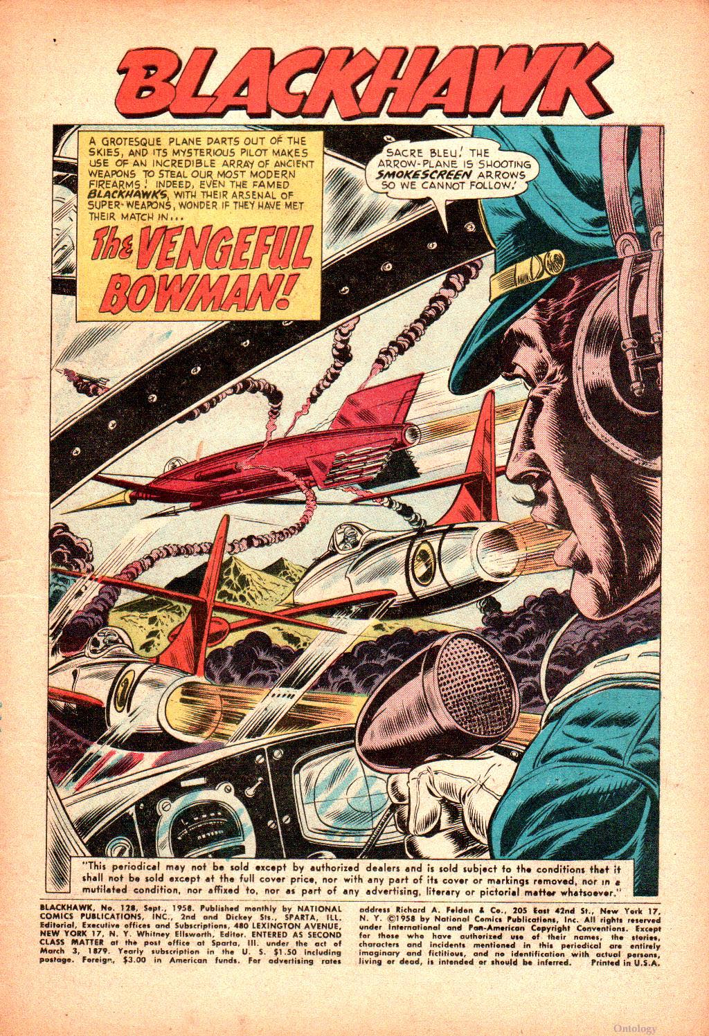 Read online Blackhawk (1957) comic -  Issue #128 - 3