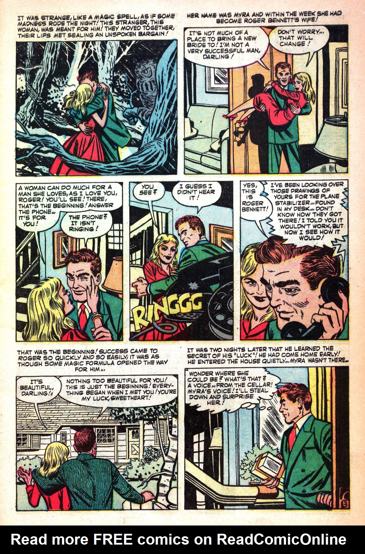 Read online Mystic (1951) comic -  Issue #32 - 5