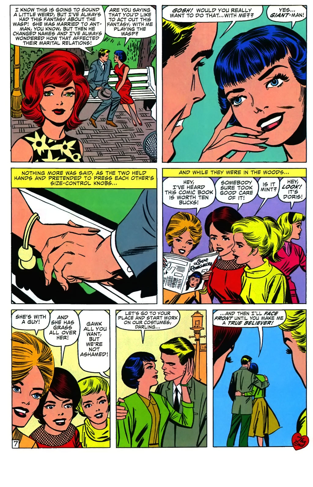 Read online Marvel Romance Redux comic -  Issue # Restraining Orders Are For Other Girls - 8