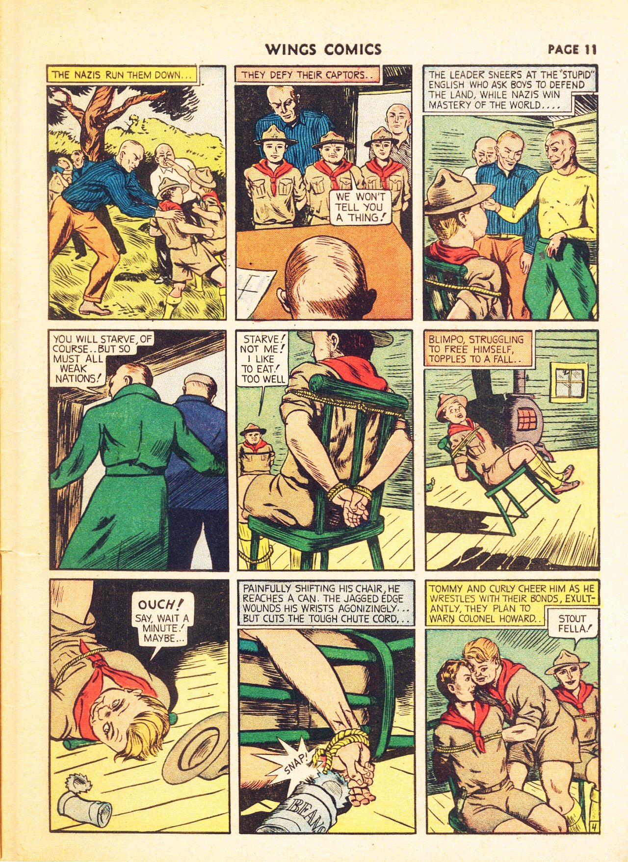 Read online Wings Comics comic -  Issue #8 - 13