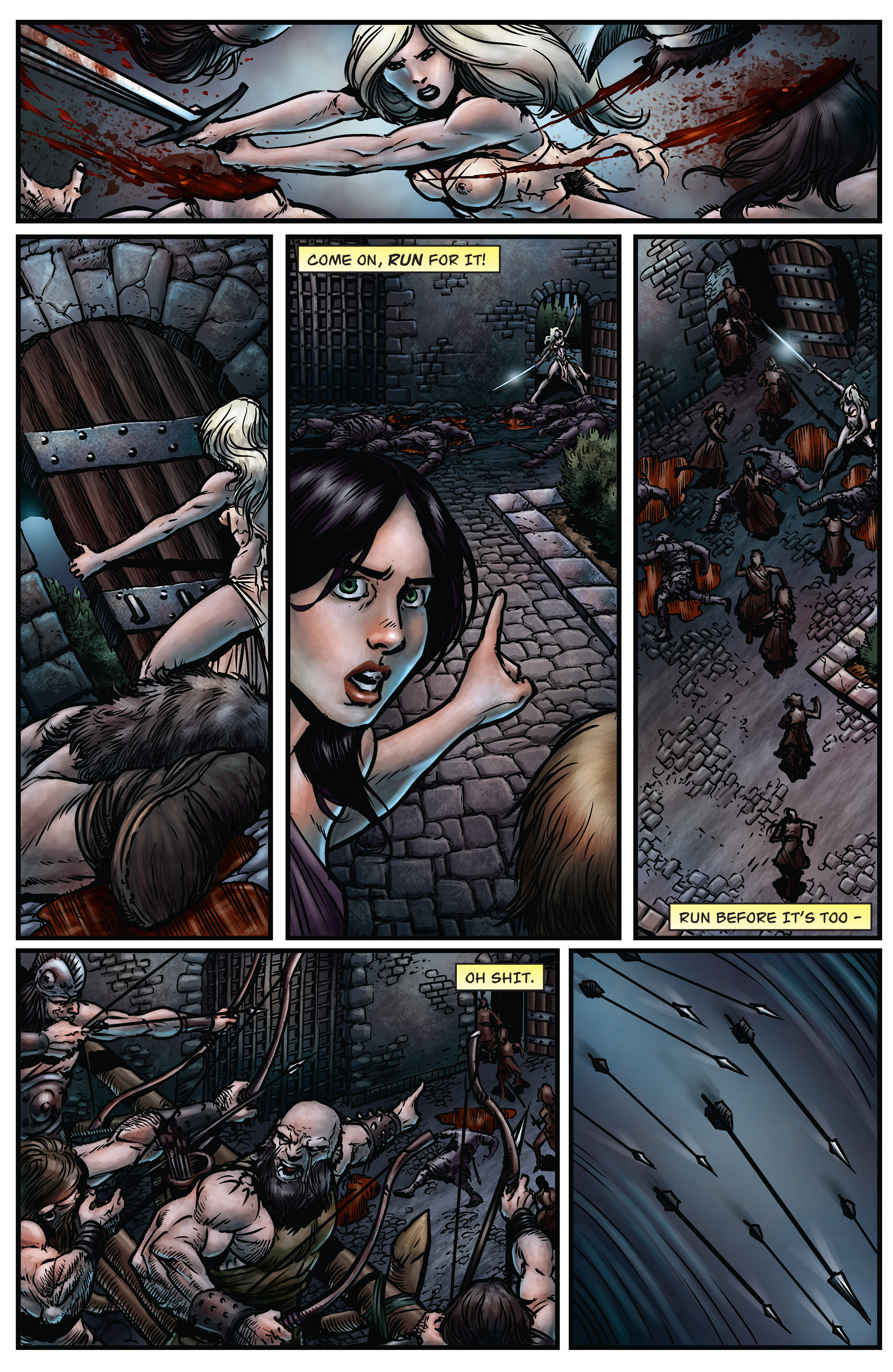 Read online Arhian: Head Huntress comic -  Issue #3 - 16