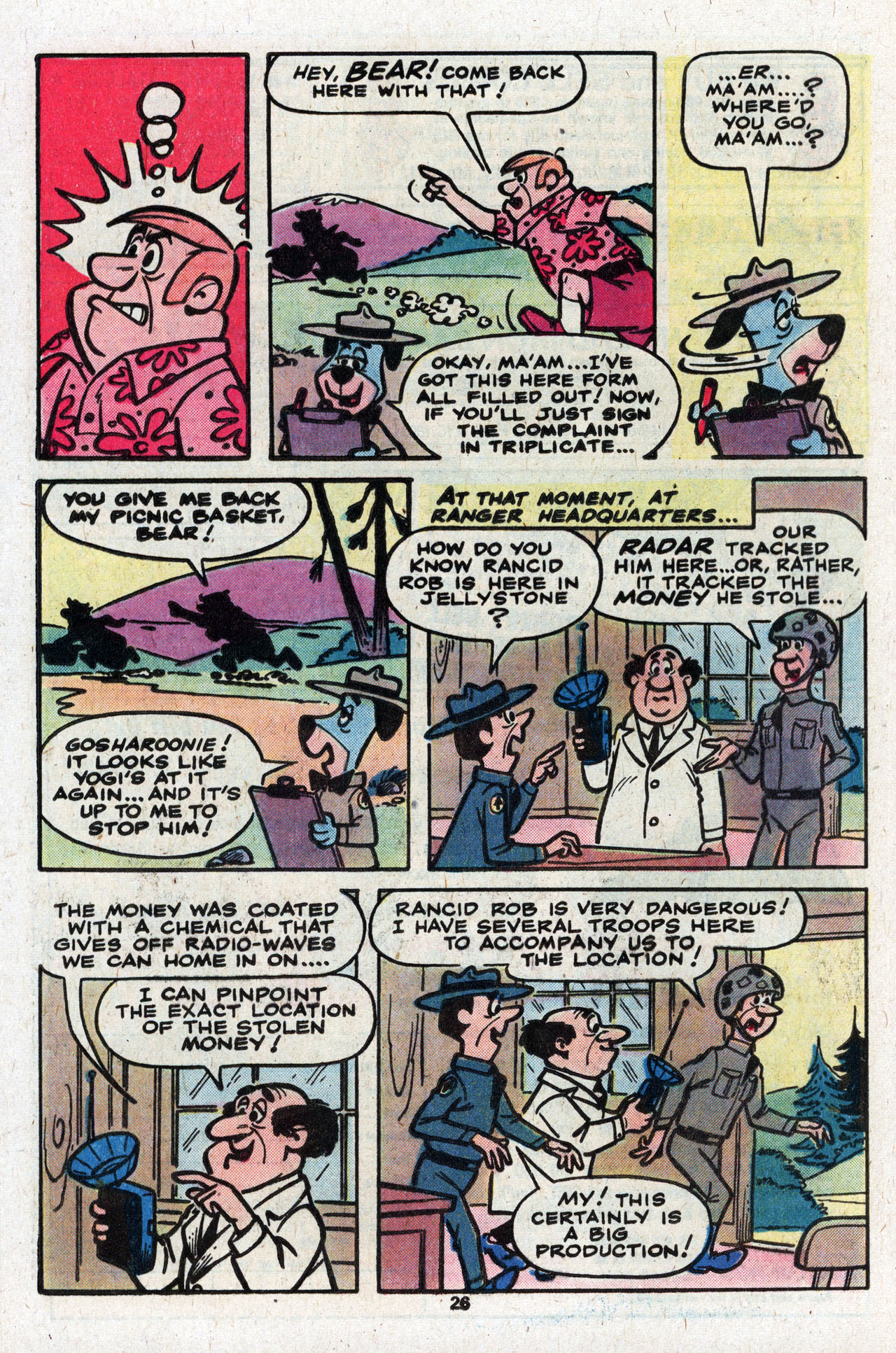 Read online Yogi Bear comic -  Issue #9 - 28