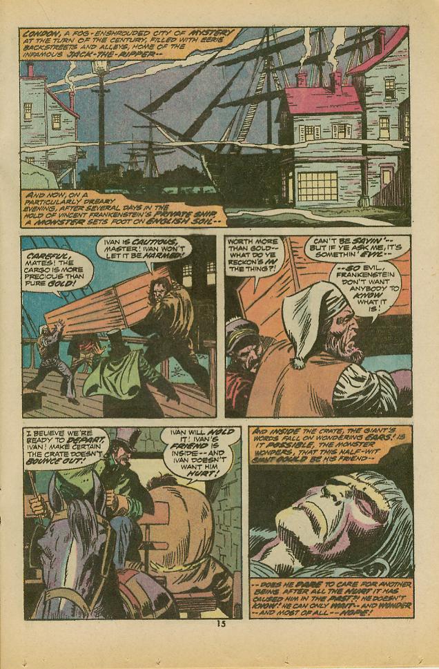 Read online Frankenstein (1973) comic -  Issue #10 - 10