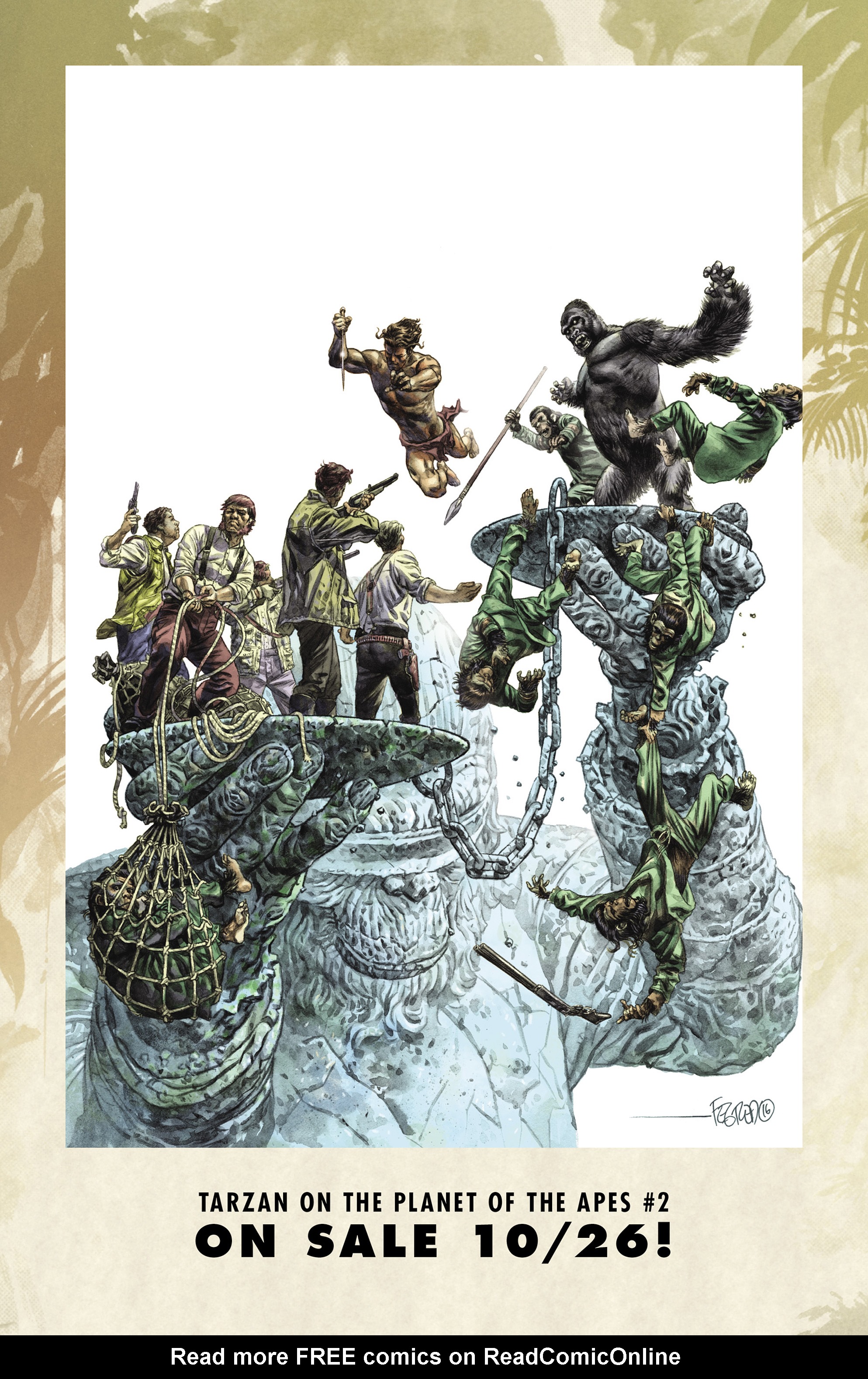 Read online Tarzan On the Planet of the Apes comic -  Issue #1 - 25