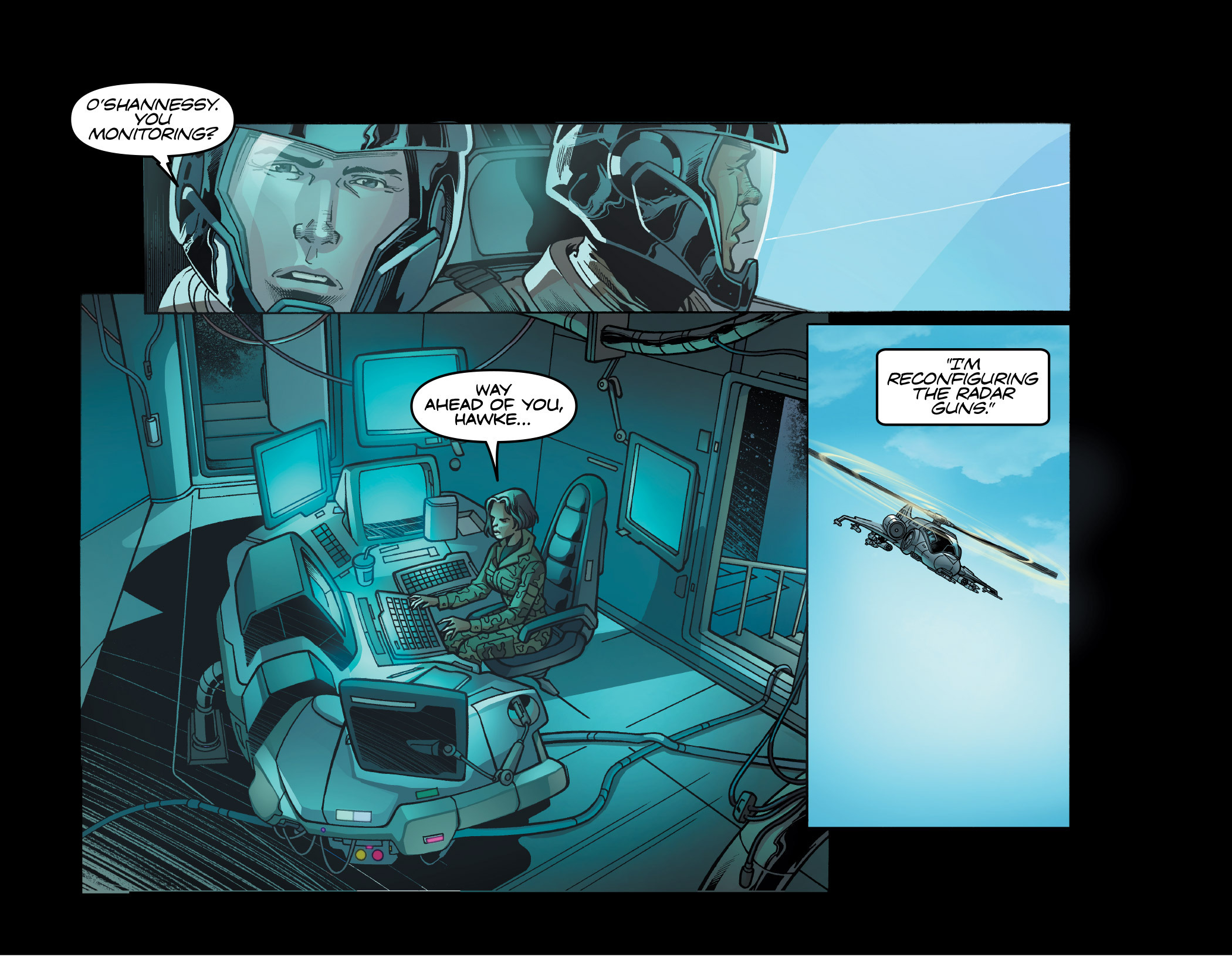 Read online Airwolf Airstrikes comic -  Issue #3 - 17